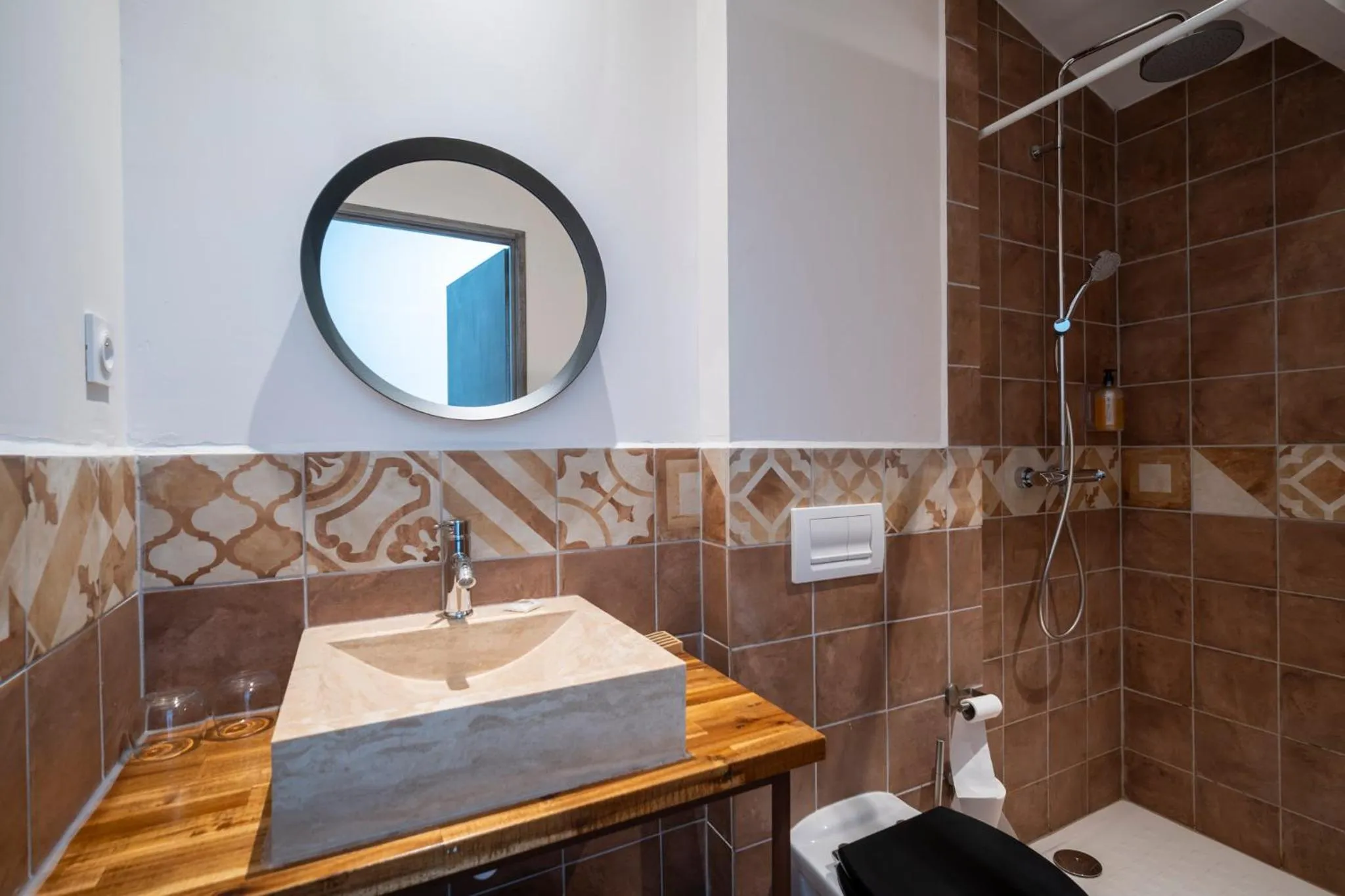 Bathroom in Château de Loubéjac