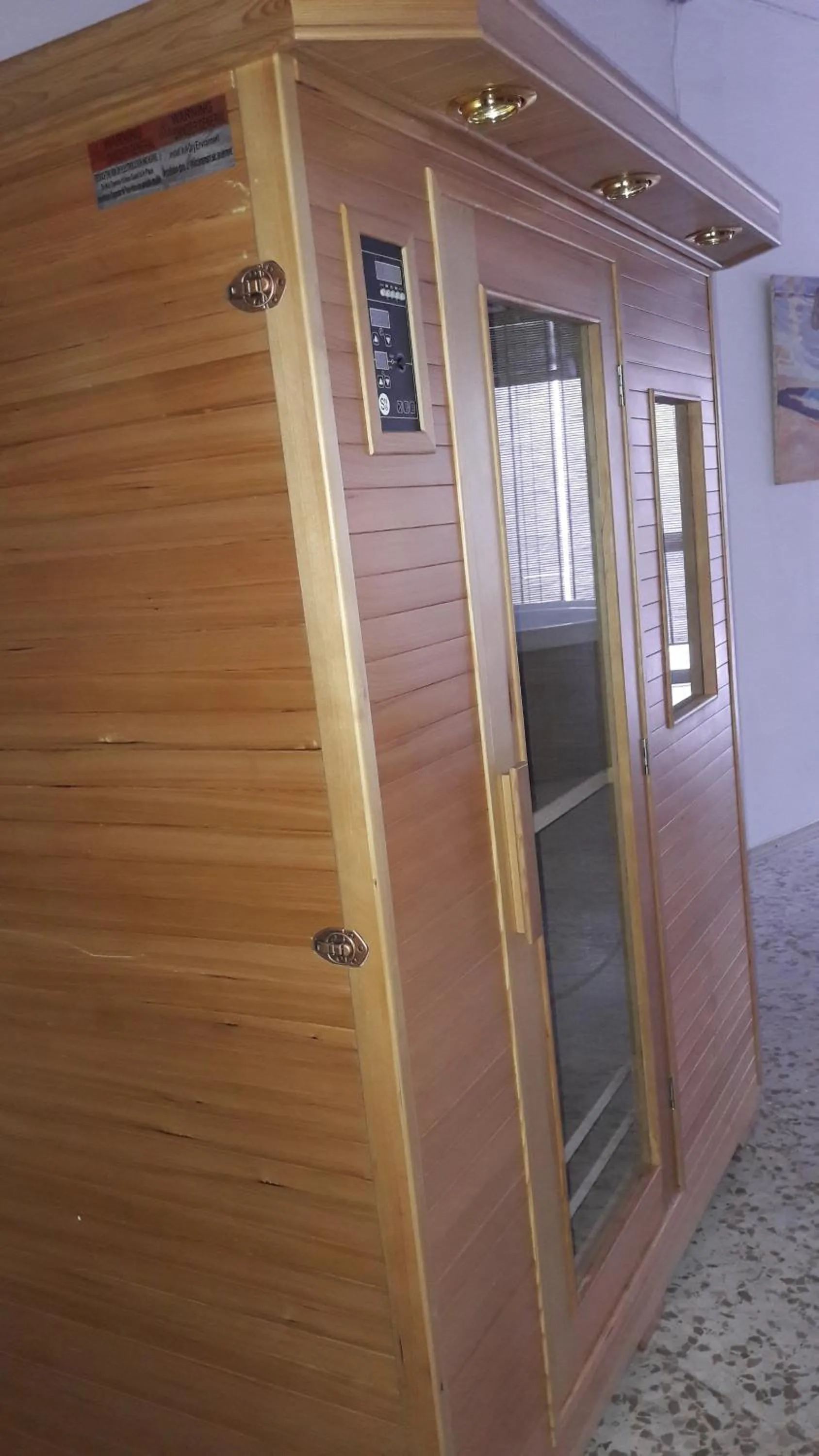 Sauna in Apartamentos Mary