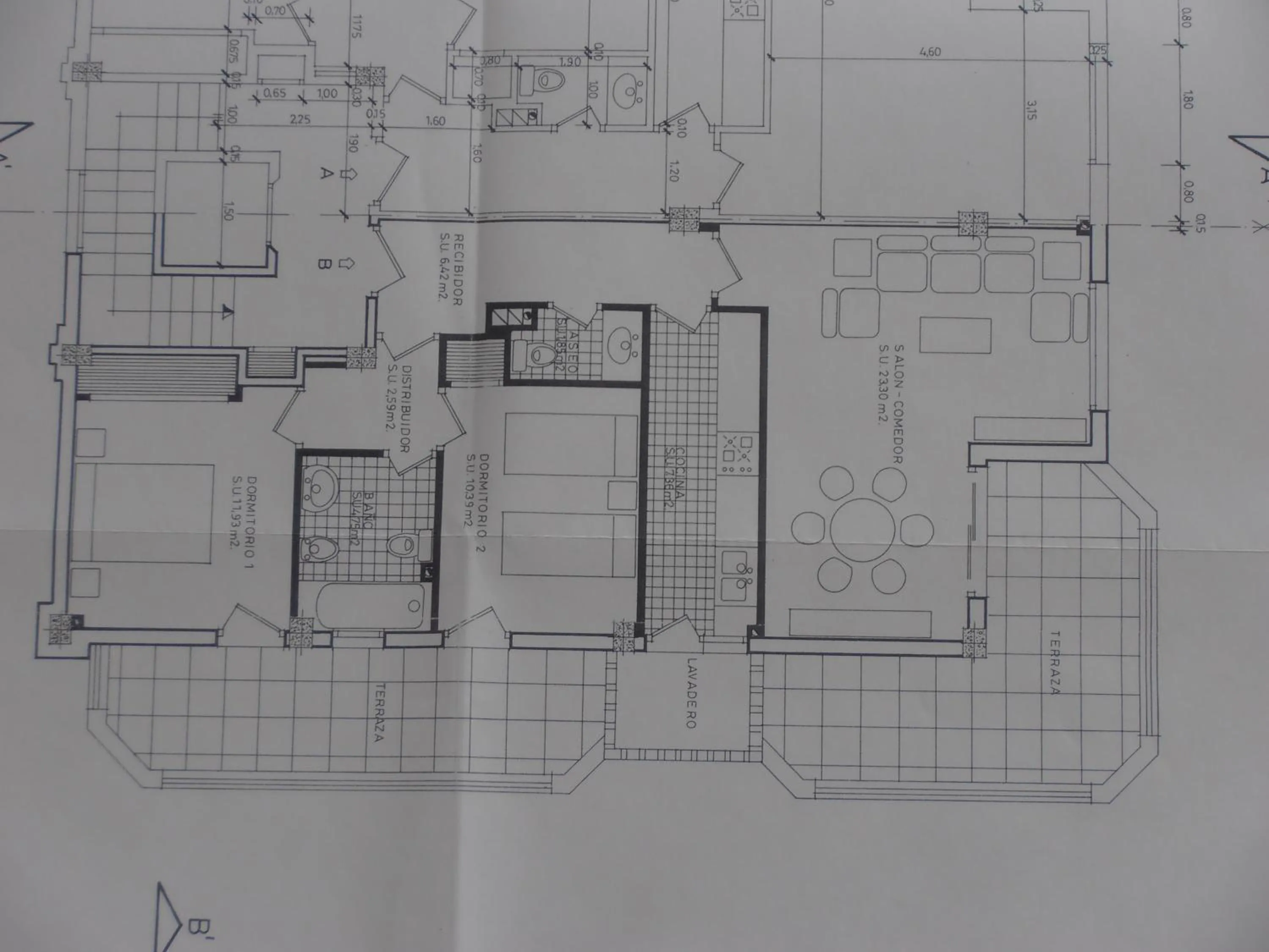 Floor plan in Apartamentos Mary