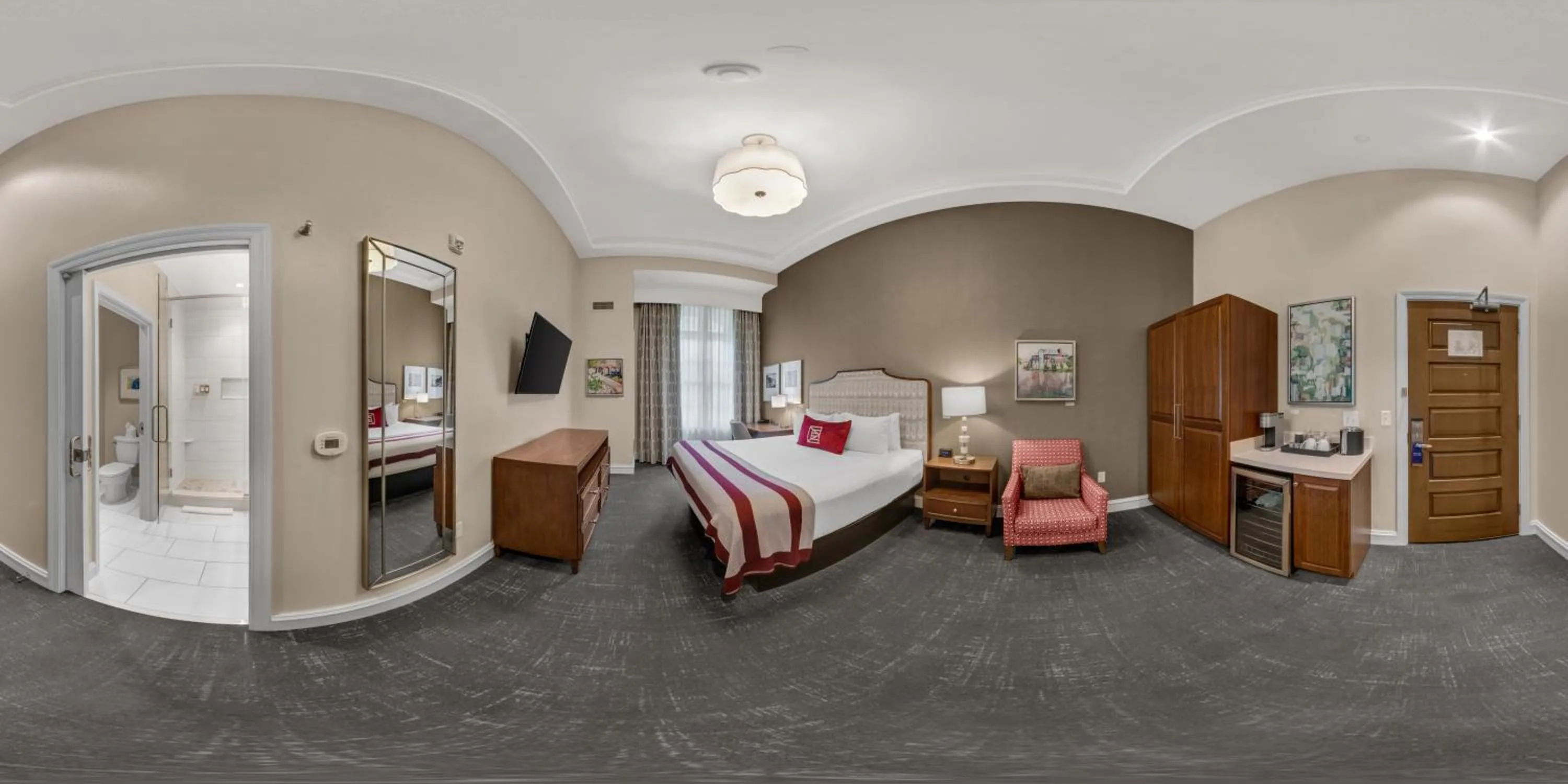 Bedroom, Bed in The Inn at Elon