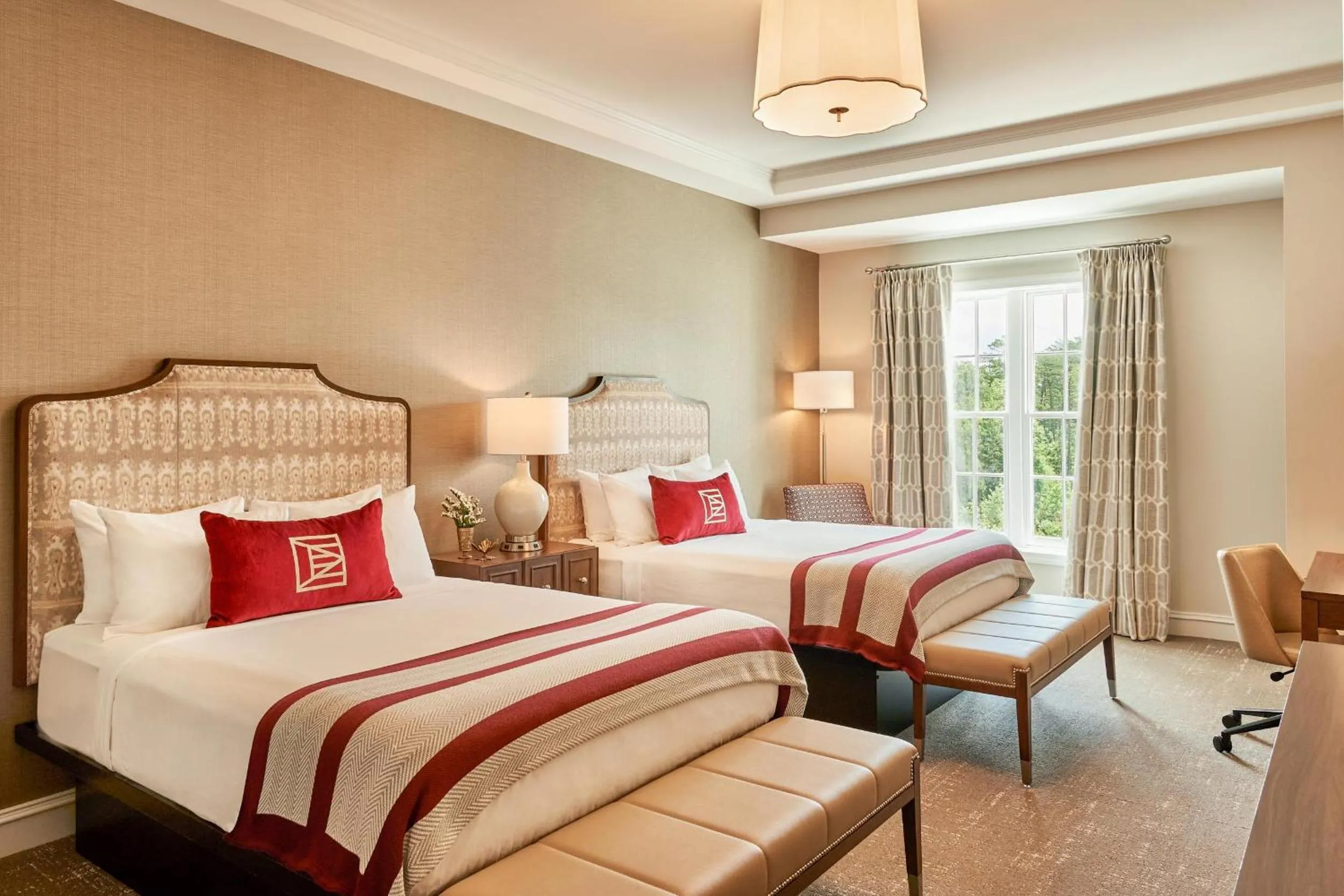 Bed in The Inn at Elon