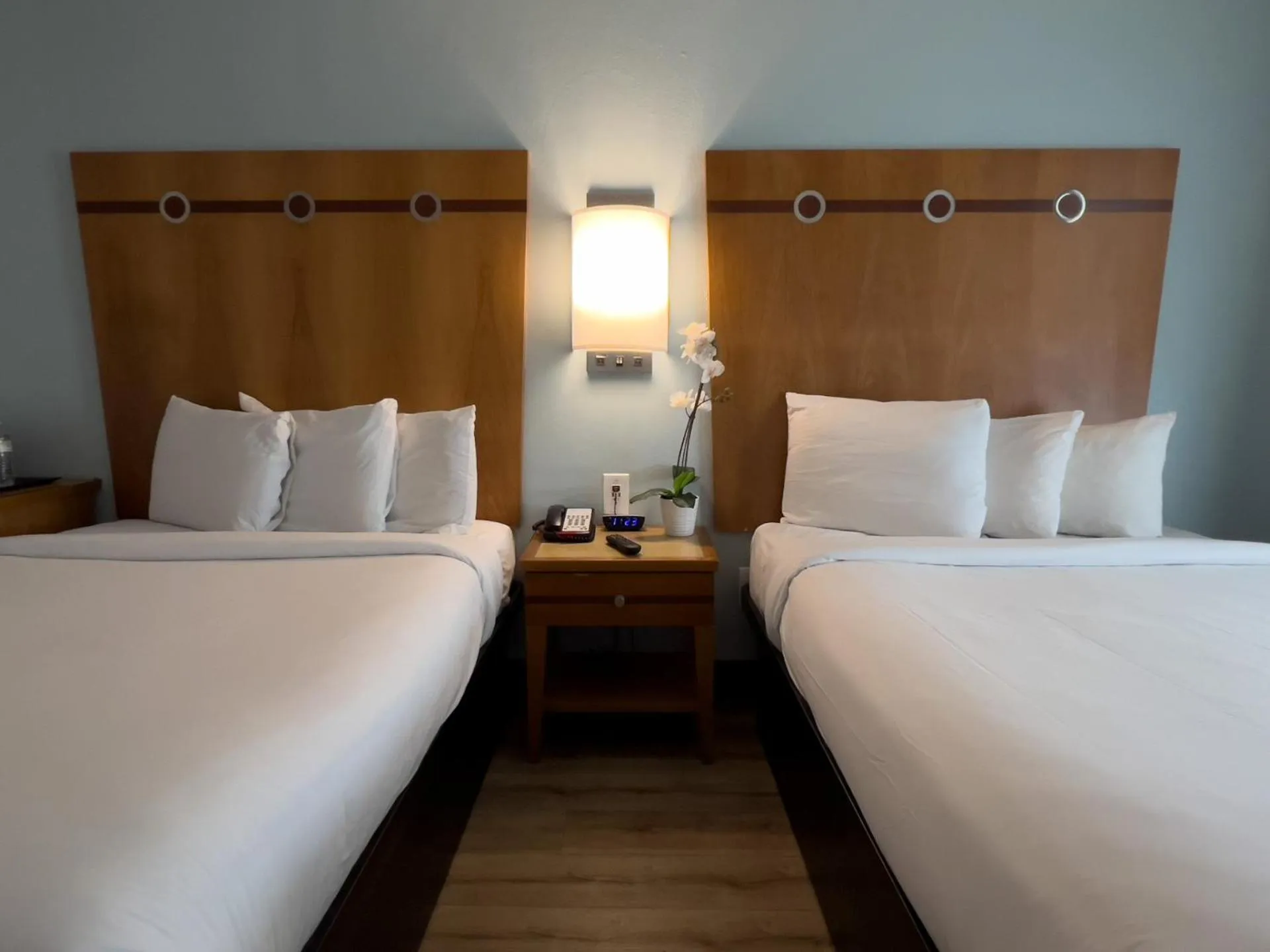 Bed in Majestic Hotel South Beach