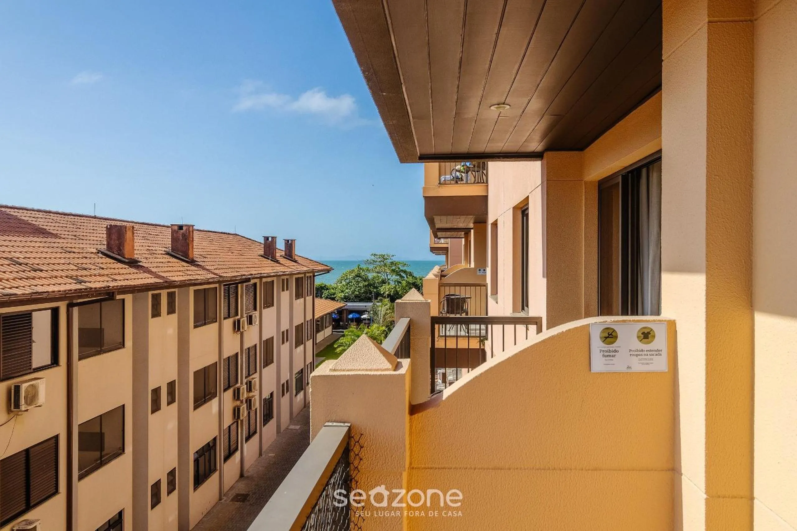 View (from property/room) in Estúdios Modernos em Resort pé na areia - Jurerê Beach Village JBVJR