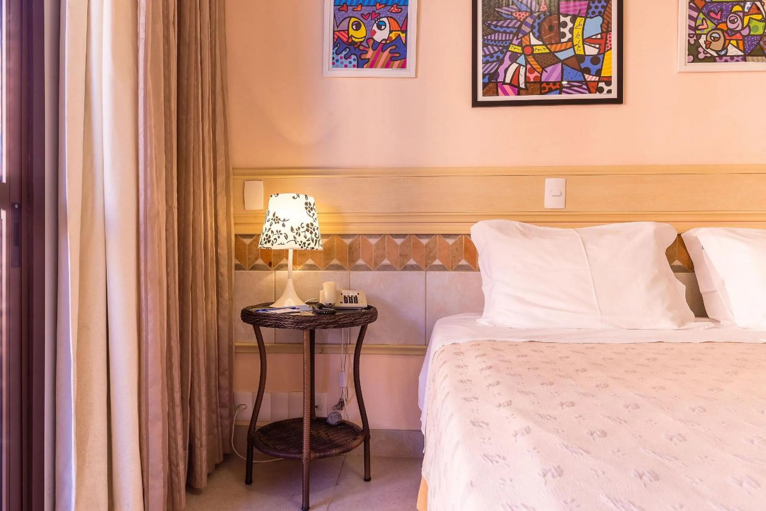 Bed in Estúdios Modernos em Resort pé na areia - Jurerê Beach Village JBVJR
