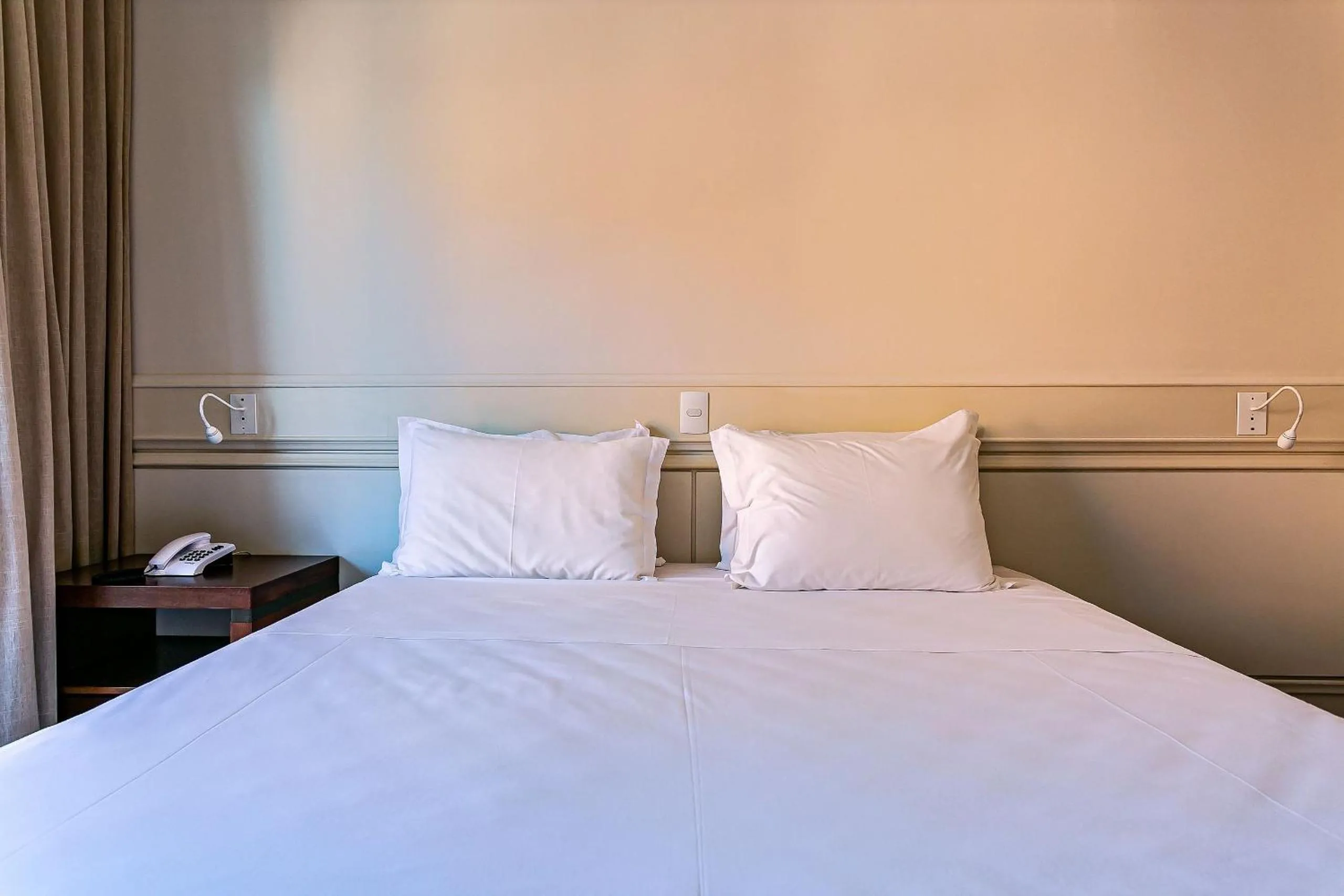 Bed in Estúdios Modernos em Resort pé na areia - Jurerê Beach Village JBVJR