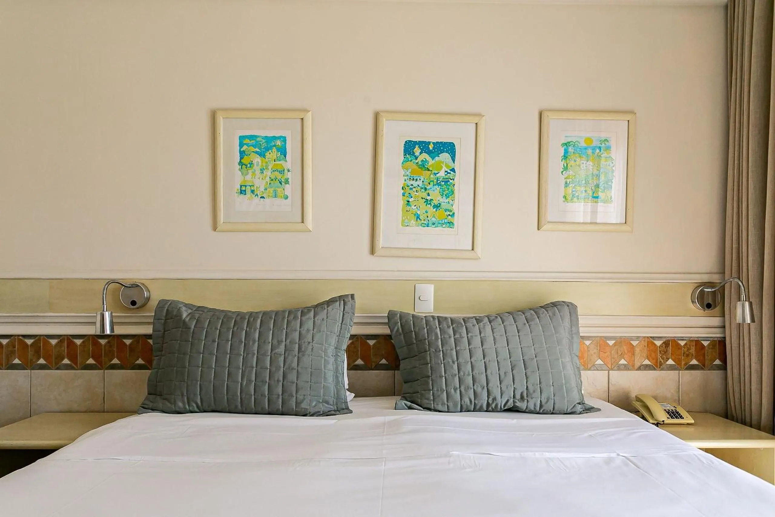 Bed in Estúdios Modernos em Resort pé na areia - Jurerê Beach Village JBVJR