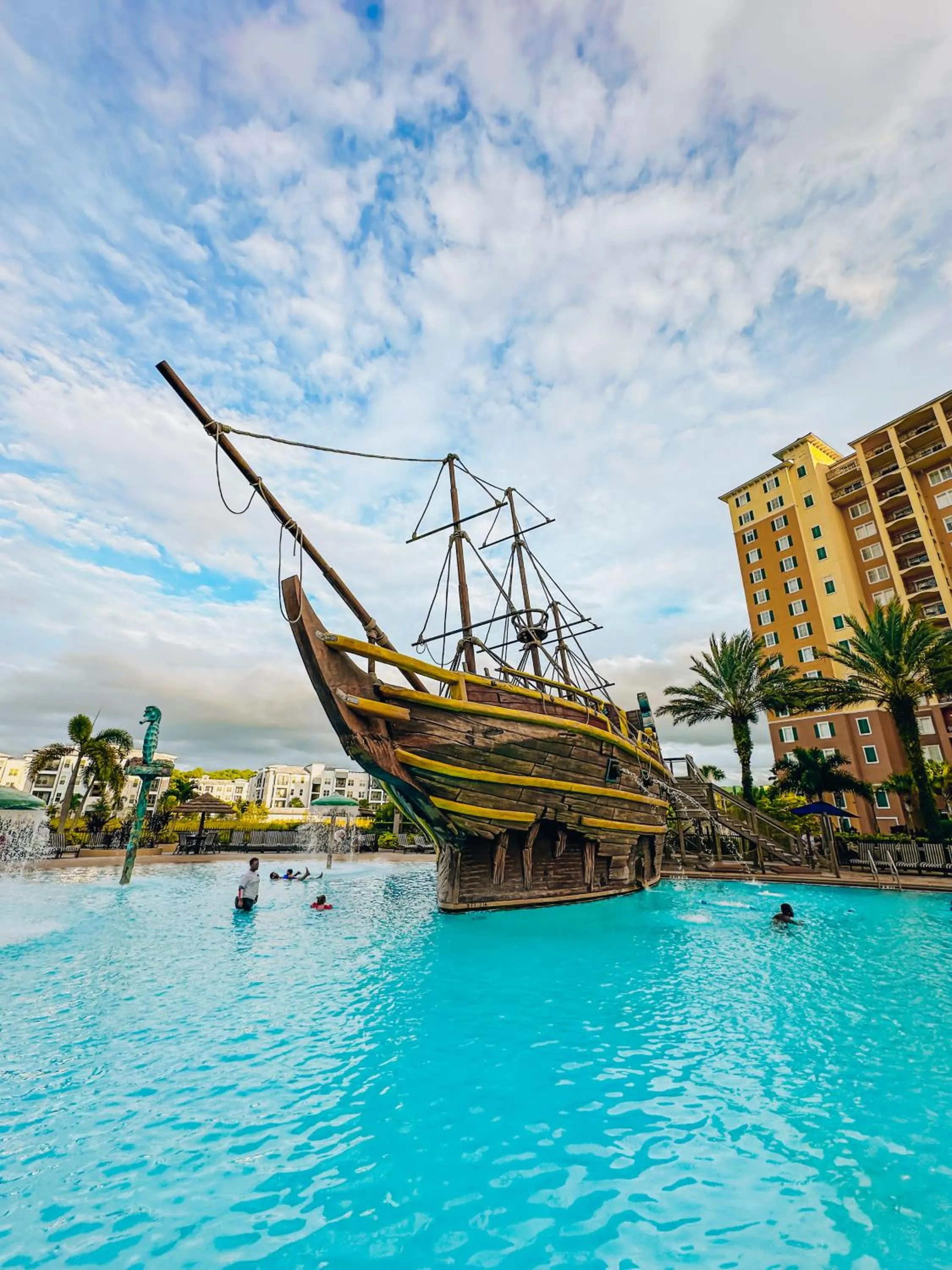 Swimming pool in Lake Buena Vista Resort Village and Spa, Near Disney