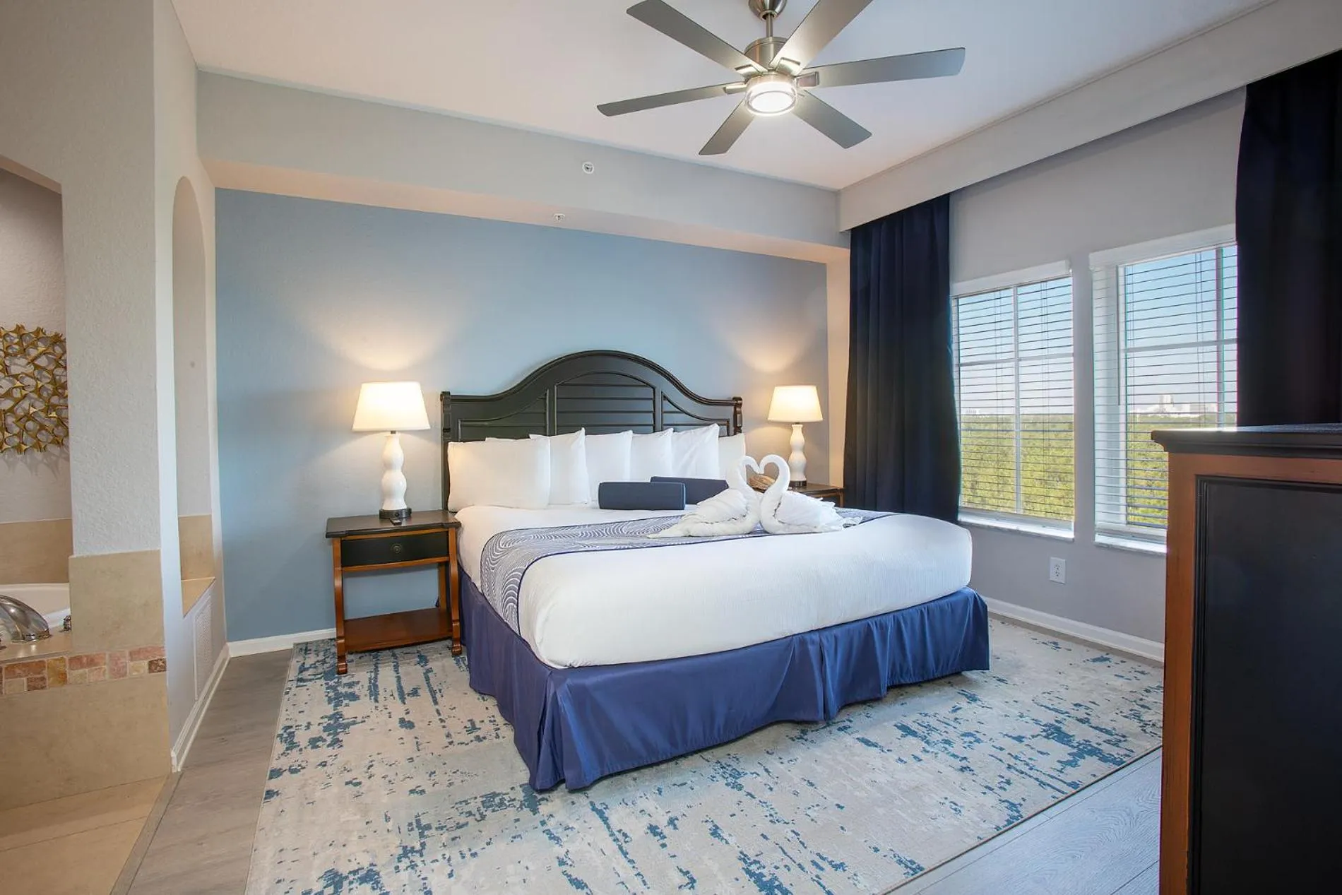 Bedroom, Bed in Lake Buena Vista Resort Village and Spa, Near Disney