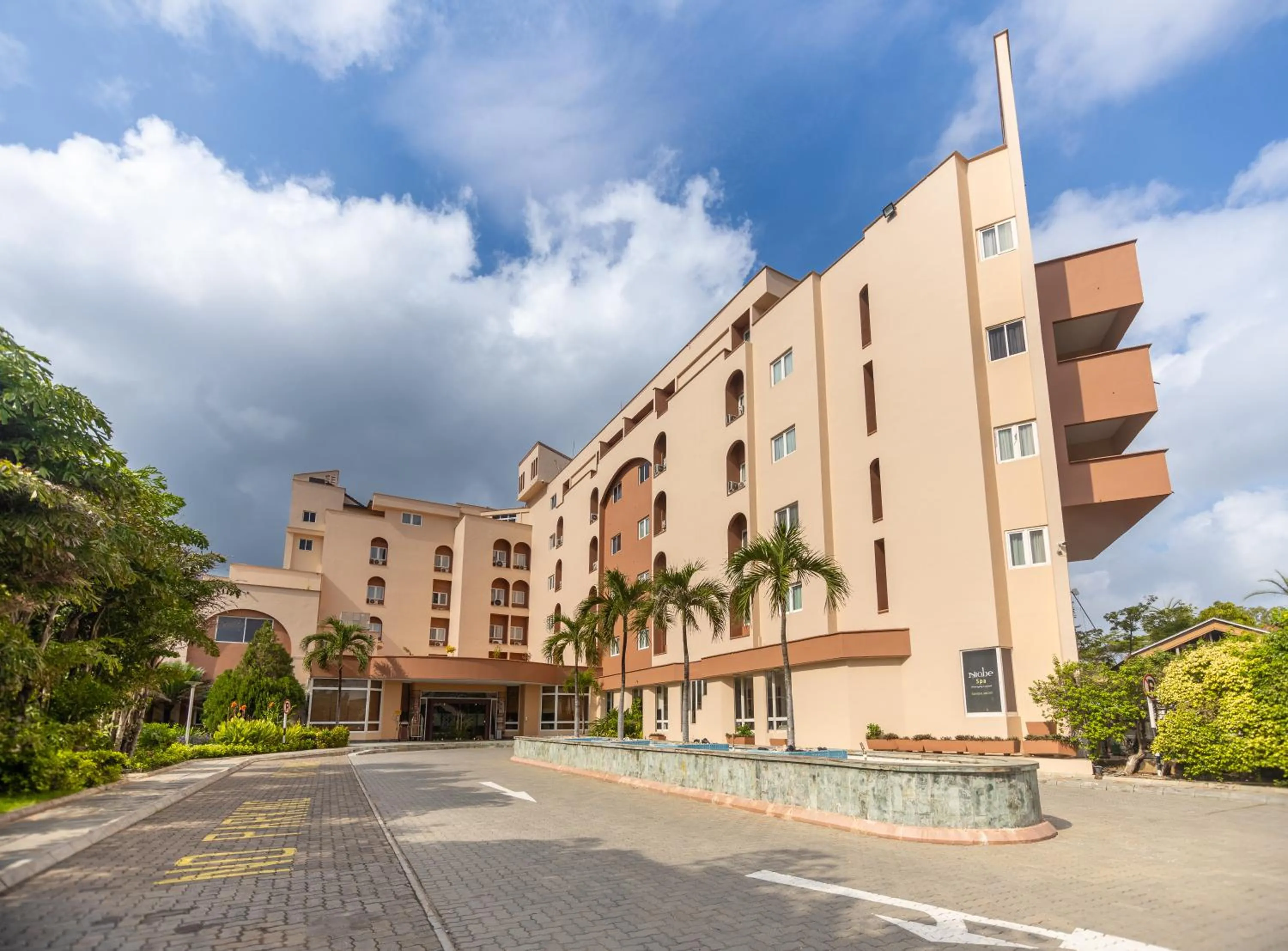 Property building in The African Regent Hotel