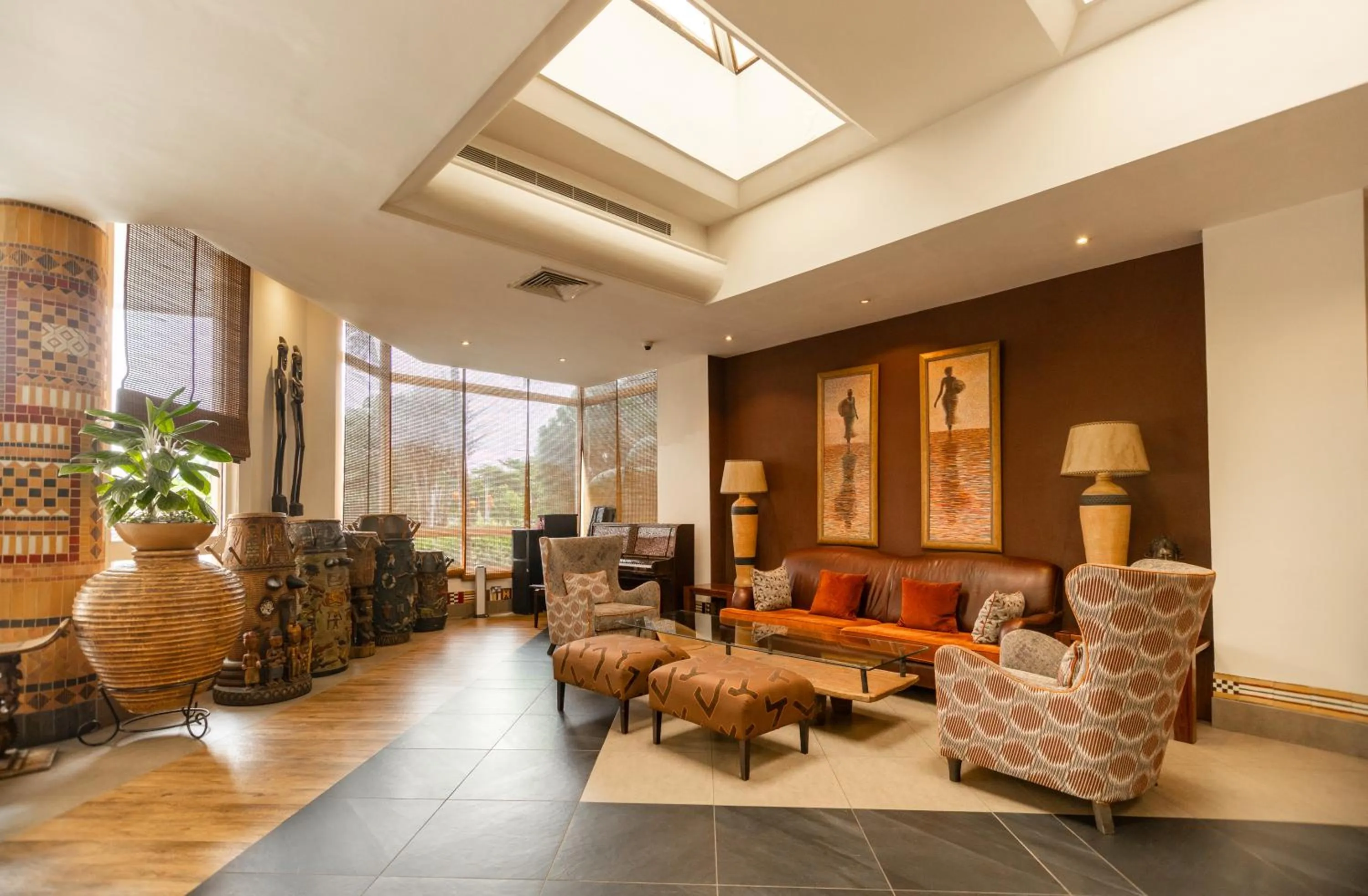 Lobby or reception in The African Regent Hotel