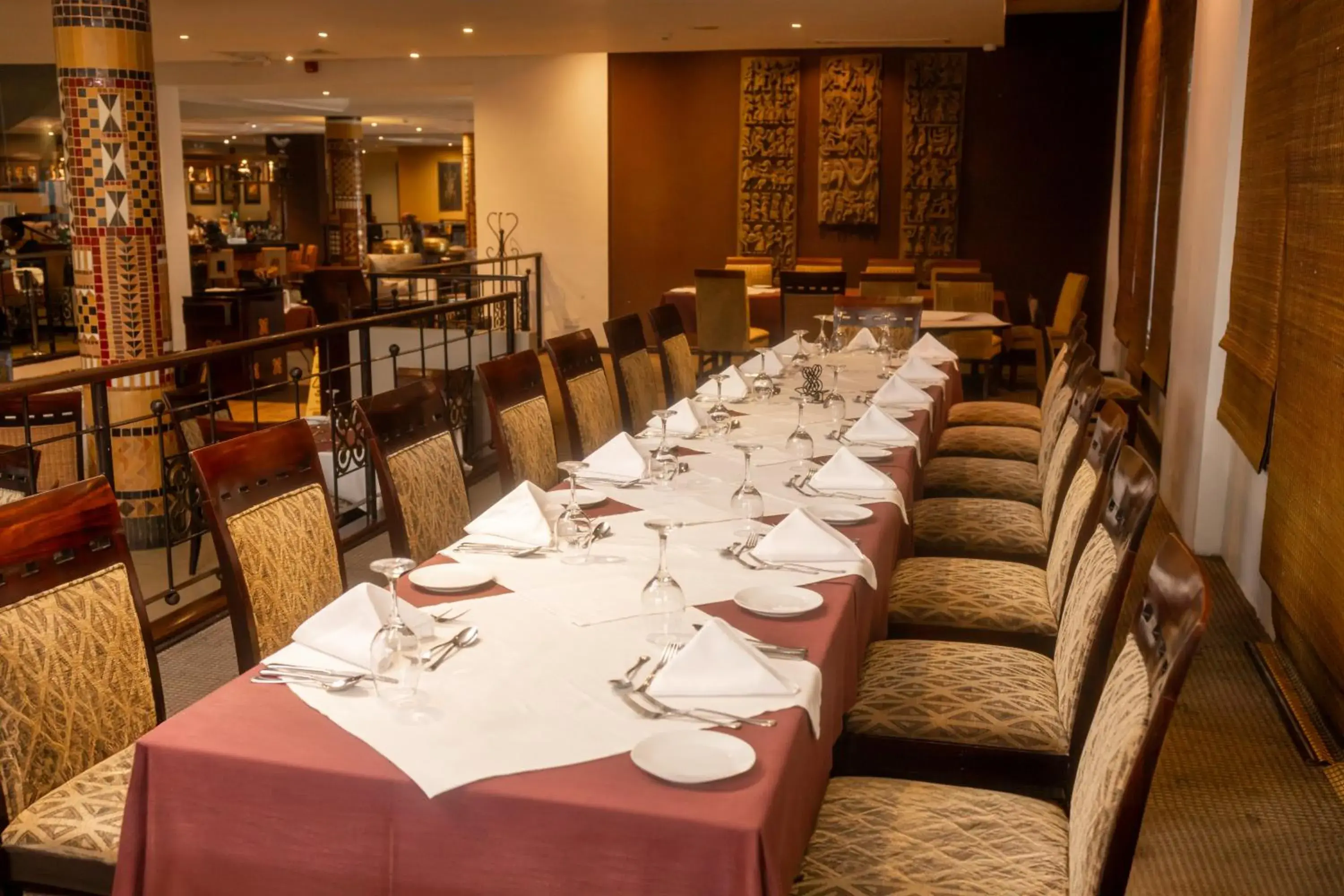 Restaurant/places to eat in The African Regent Hotel Restaurant/places to eat in The African Regent Hotel