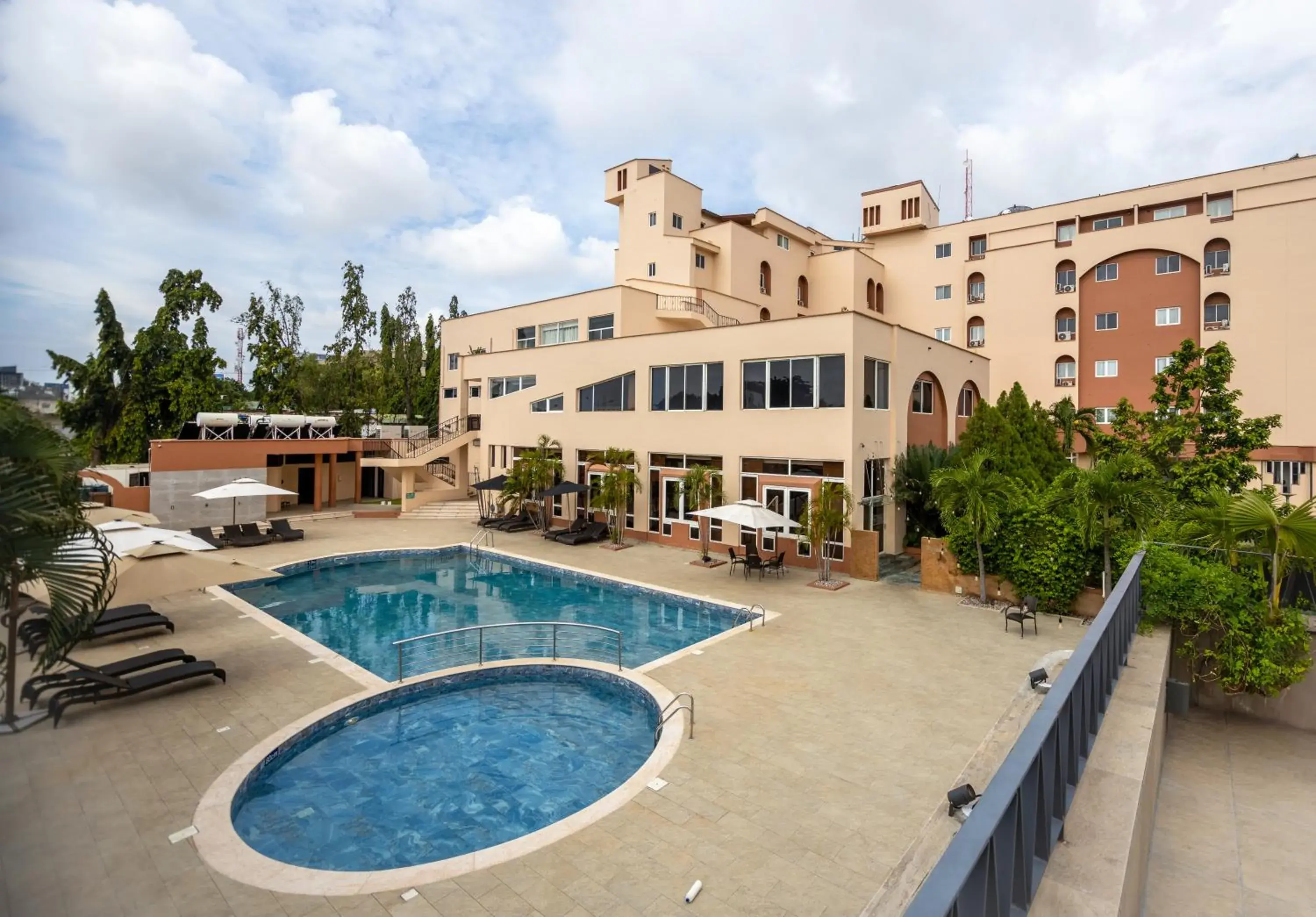 Property building in The African Regent Hotel Property building in The African Regent Hotel