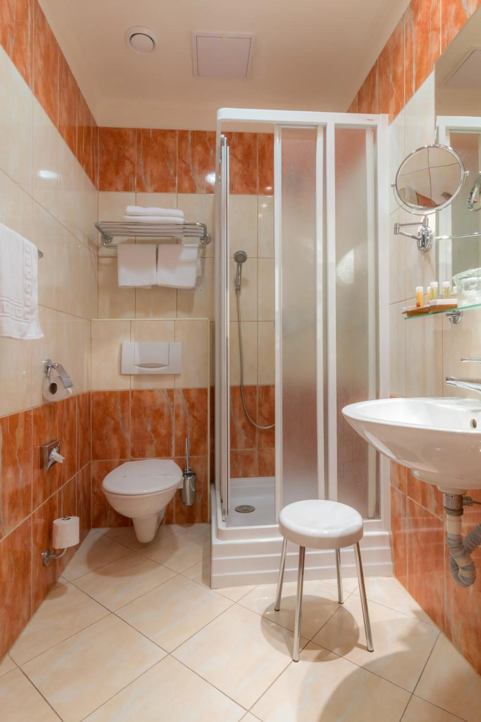 Shower in Ensana Centrální Lázně - Maria Spa