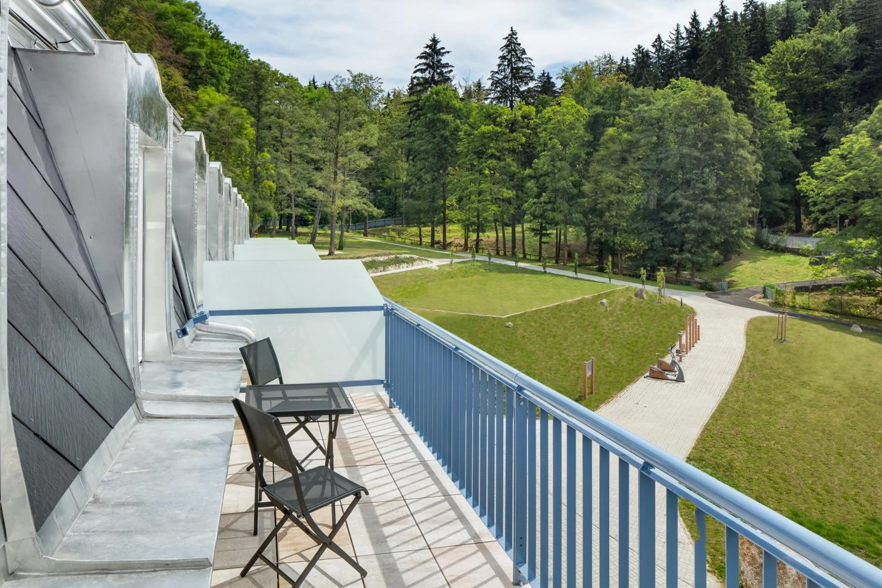 Balcony/Terrace in Ensana Centrální Lázně - Maria Spa