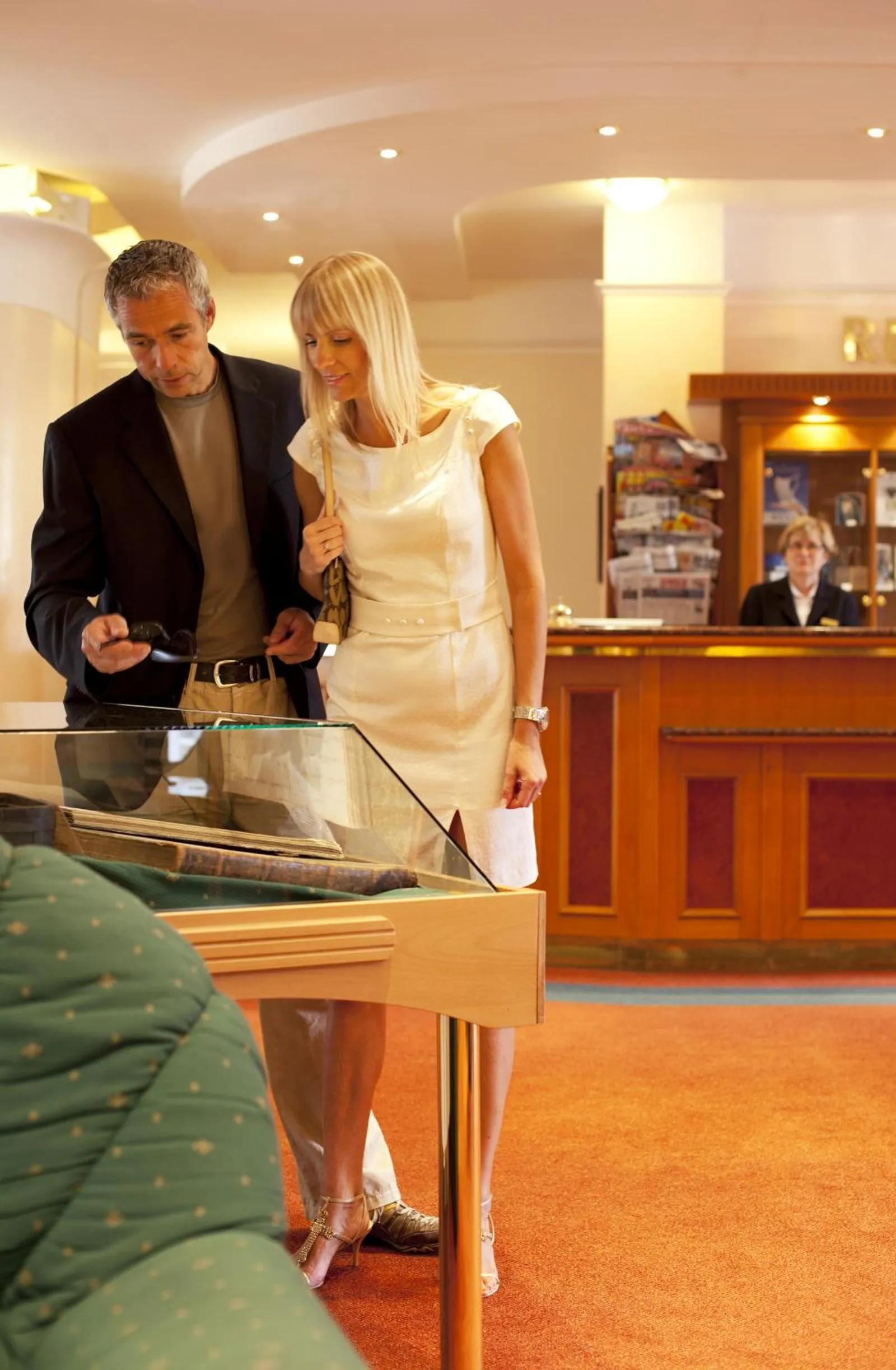 Lobby or reception in Ensana Centrální Lázně - Maria Spa