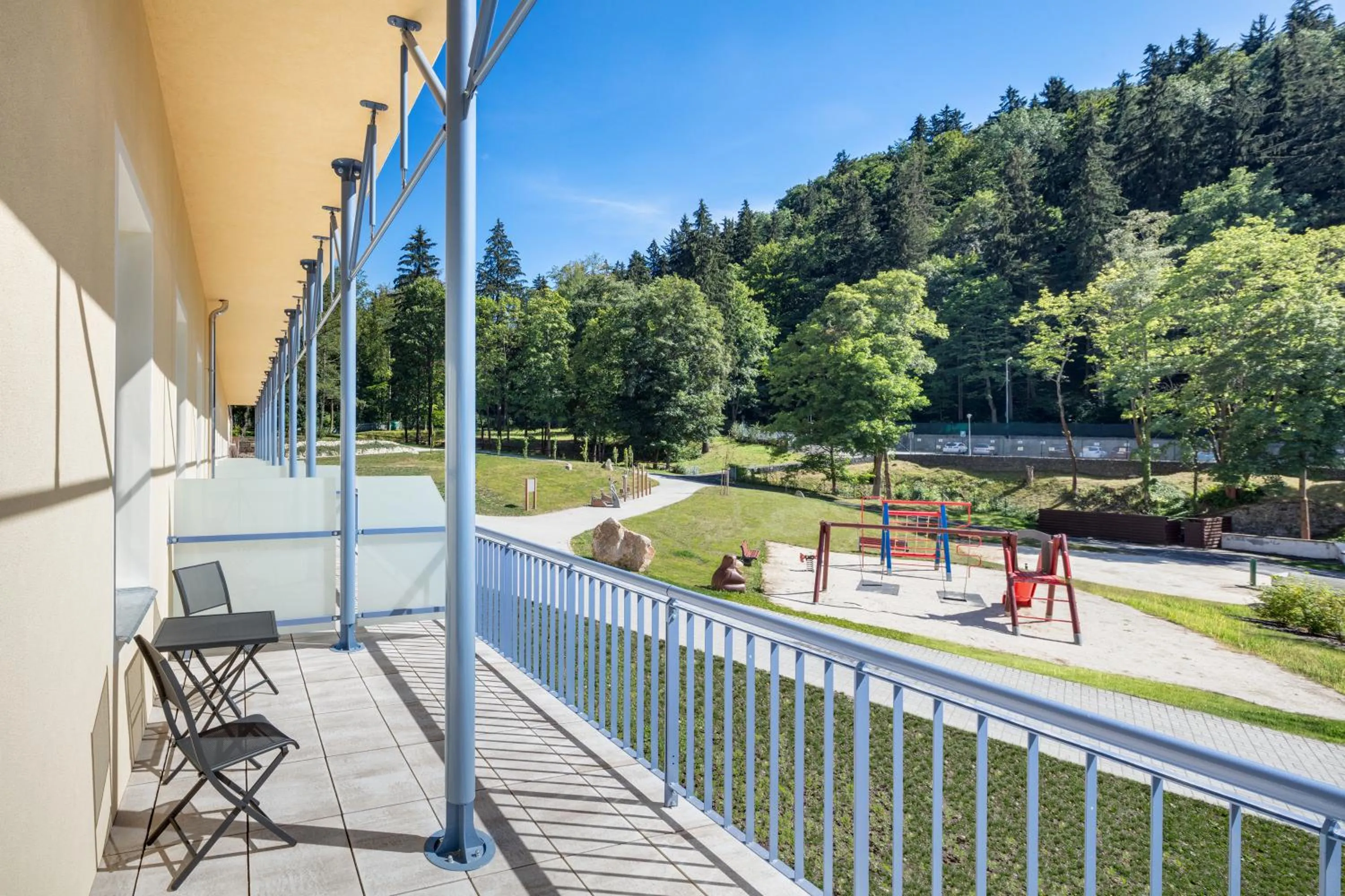 Balcony/Terrace in Ensana Centrální Lázně - Maria Spa