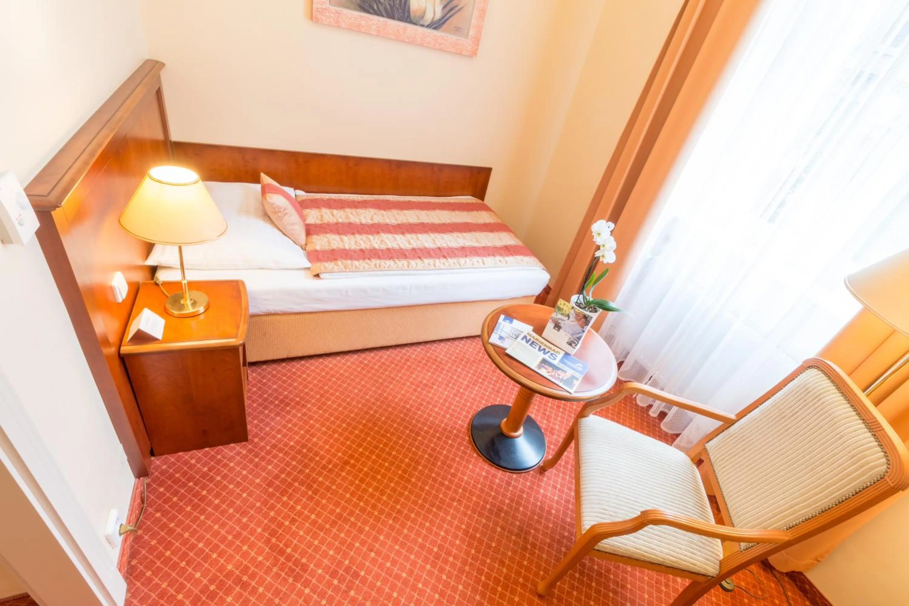 Bedroom, Bed in Ensana Centrální Lázně - Maria Spa