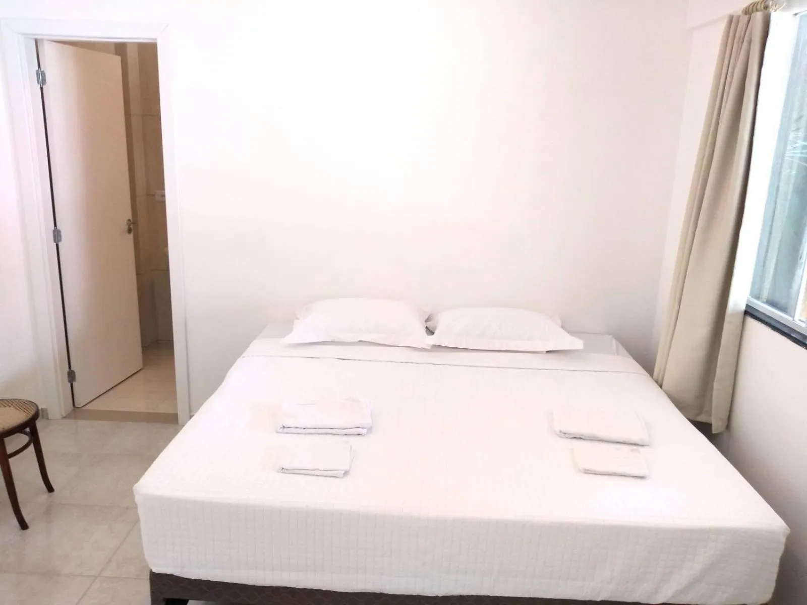 Bed in Pousada Pontal do Sul