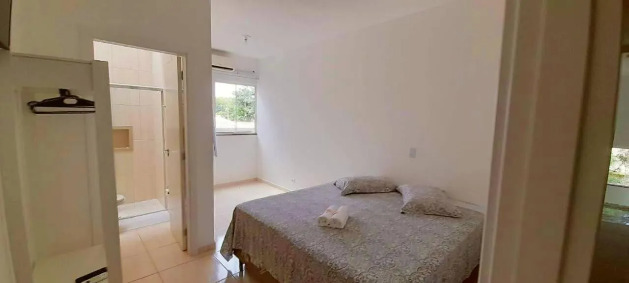 Bed in Pousada Pontal do Sul