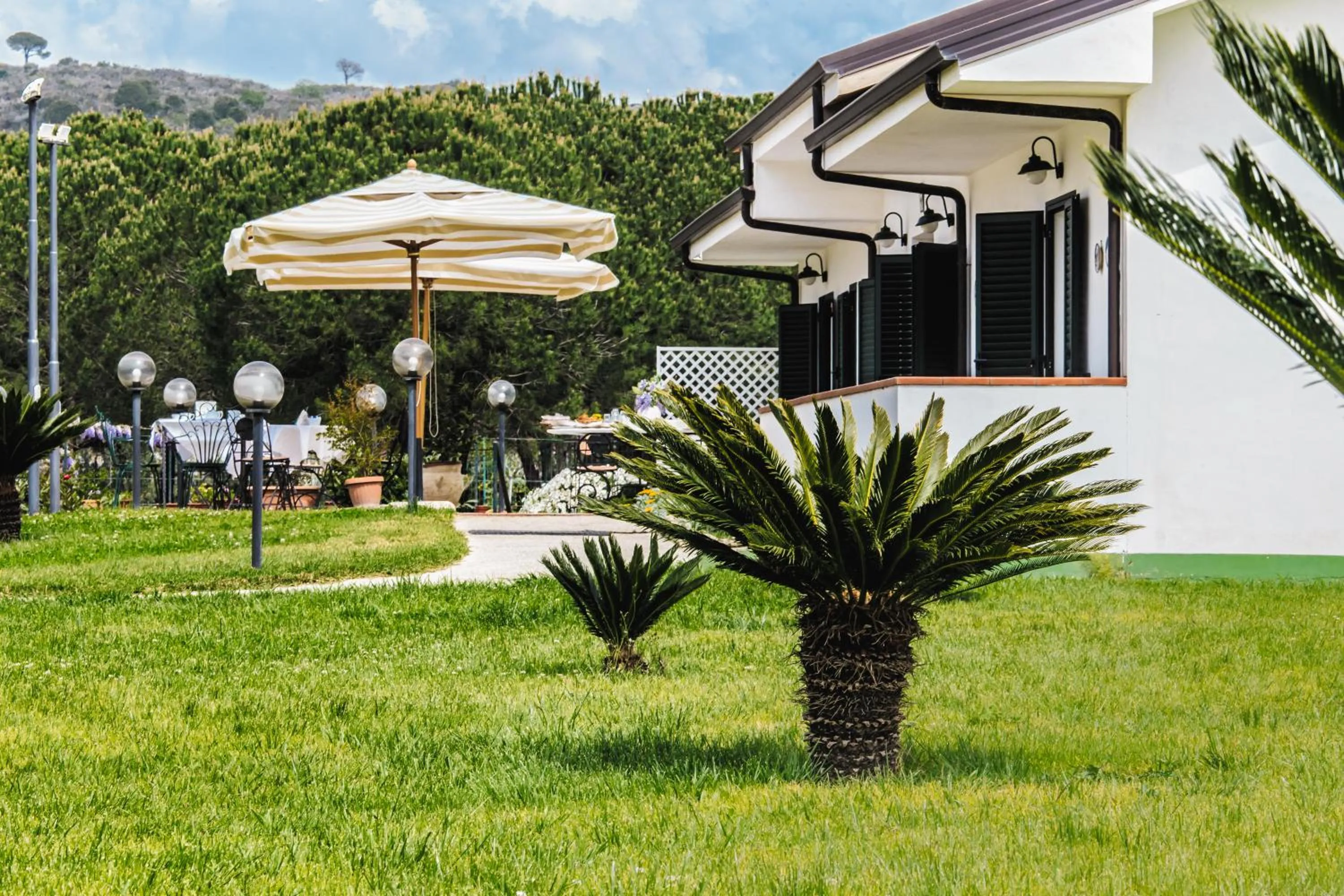 Garden in Villa Maredona