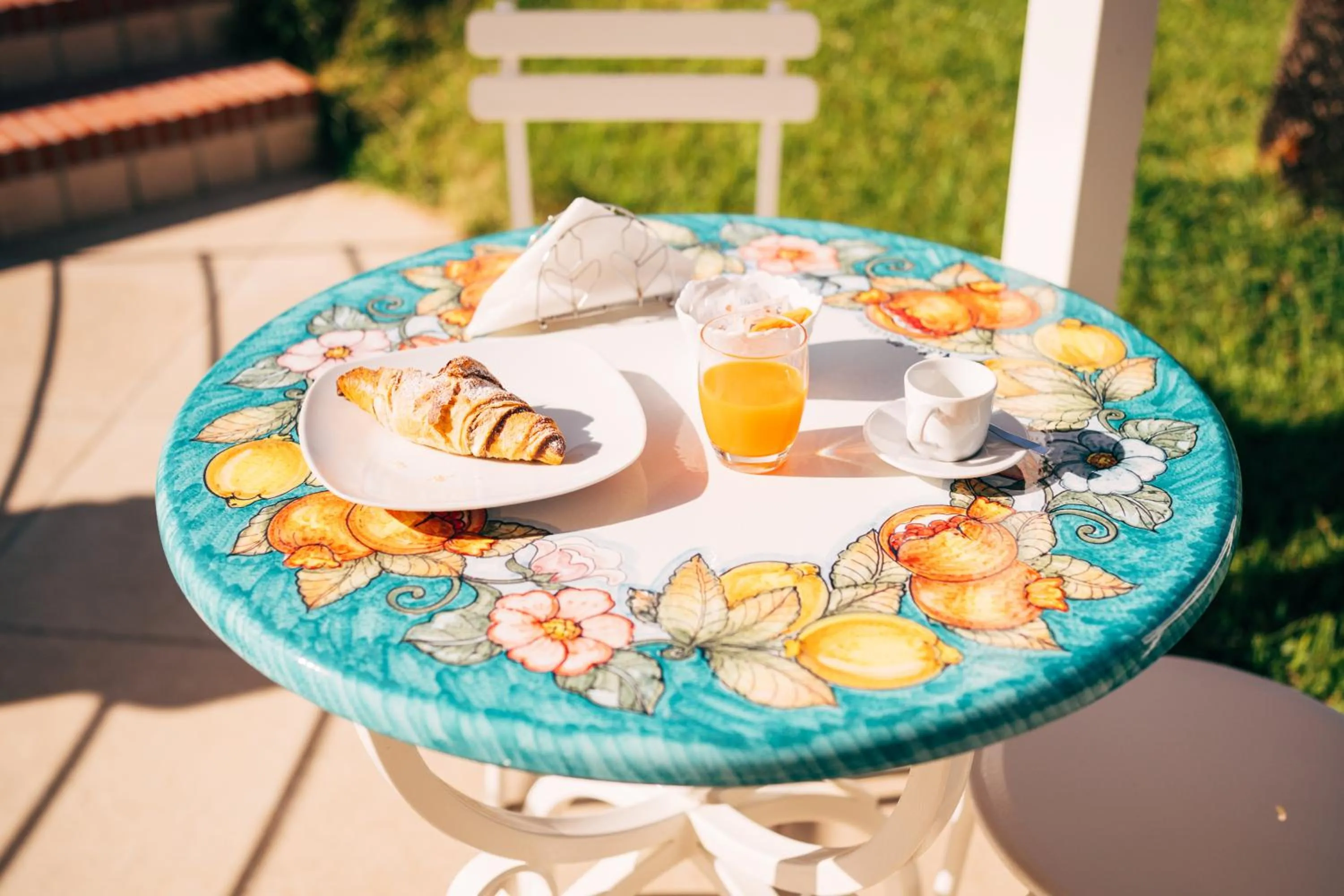 Decorative detail in Villa Maredona