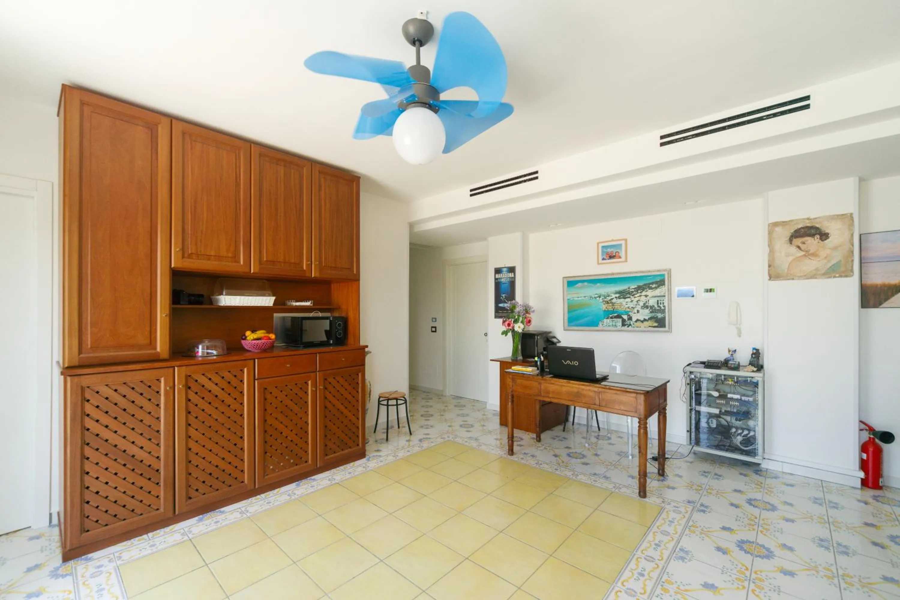 Lobby or reception in Villa Maredona