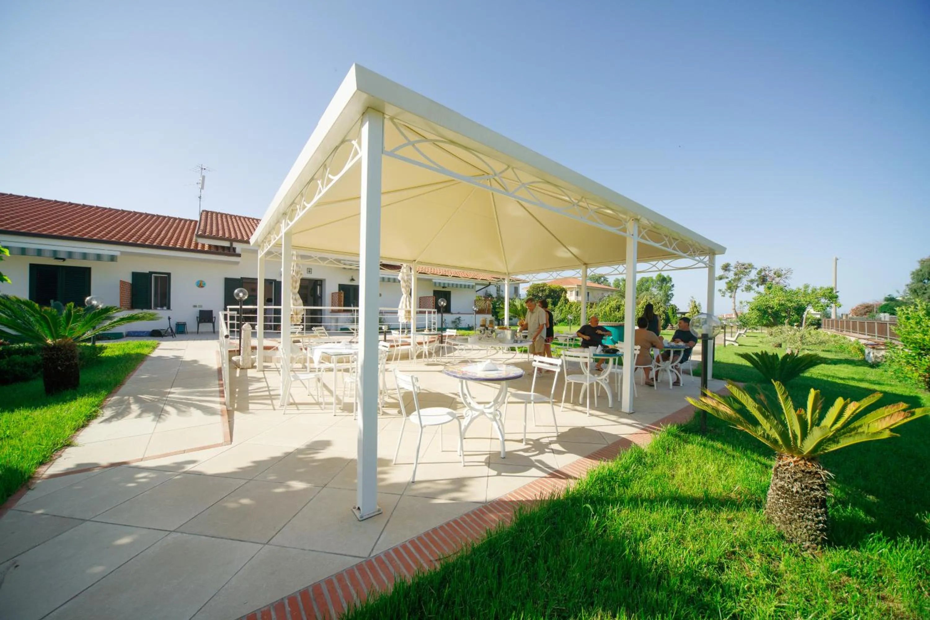 Garden in Villa Maredona