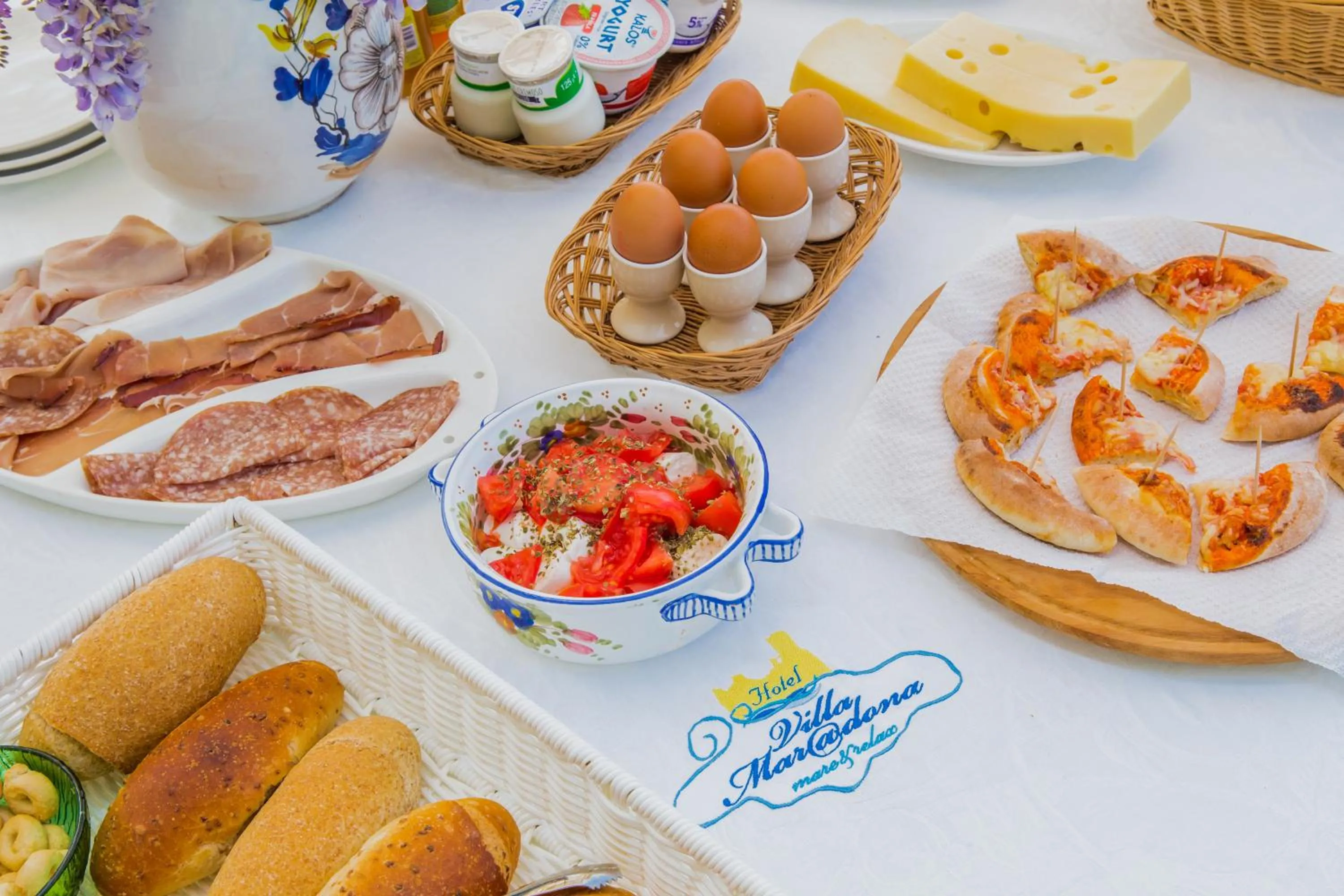 Food close-up in Villa Maredona
