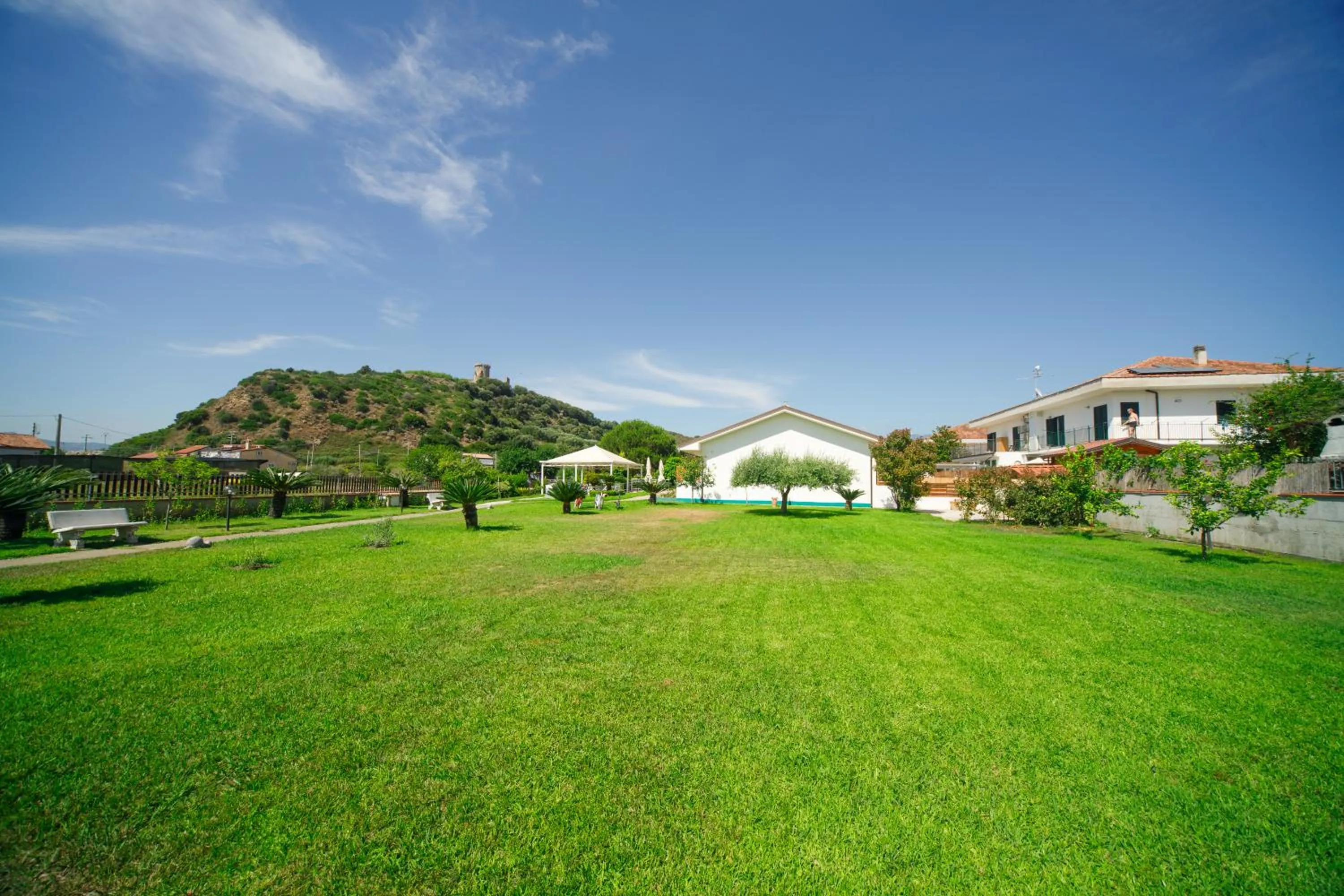Garden view in Villa Maredona