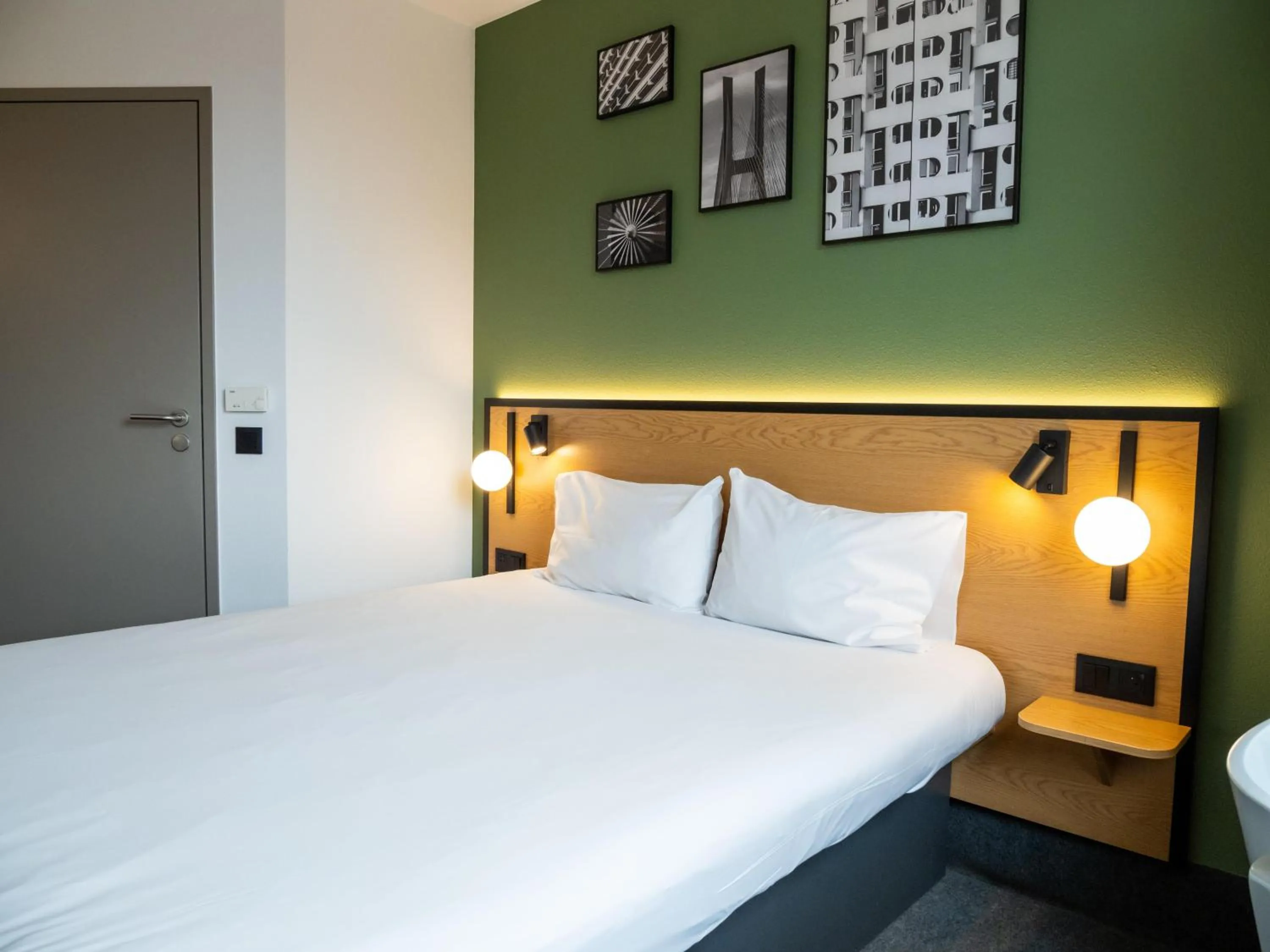 Photo of the whole room, Bed in B&B HOTEL Wrocław Centrum