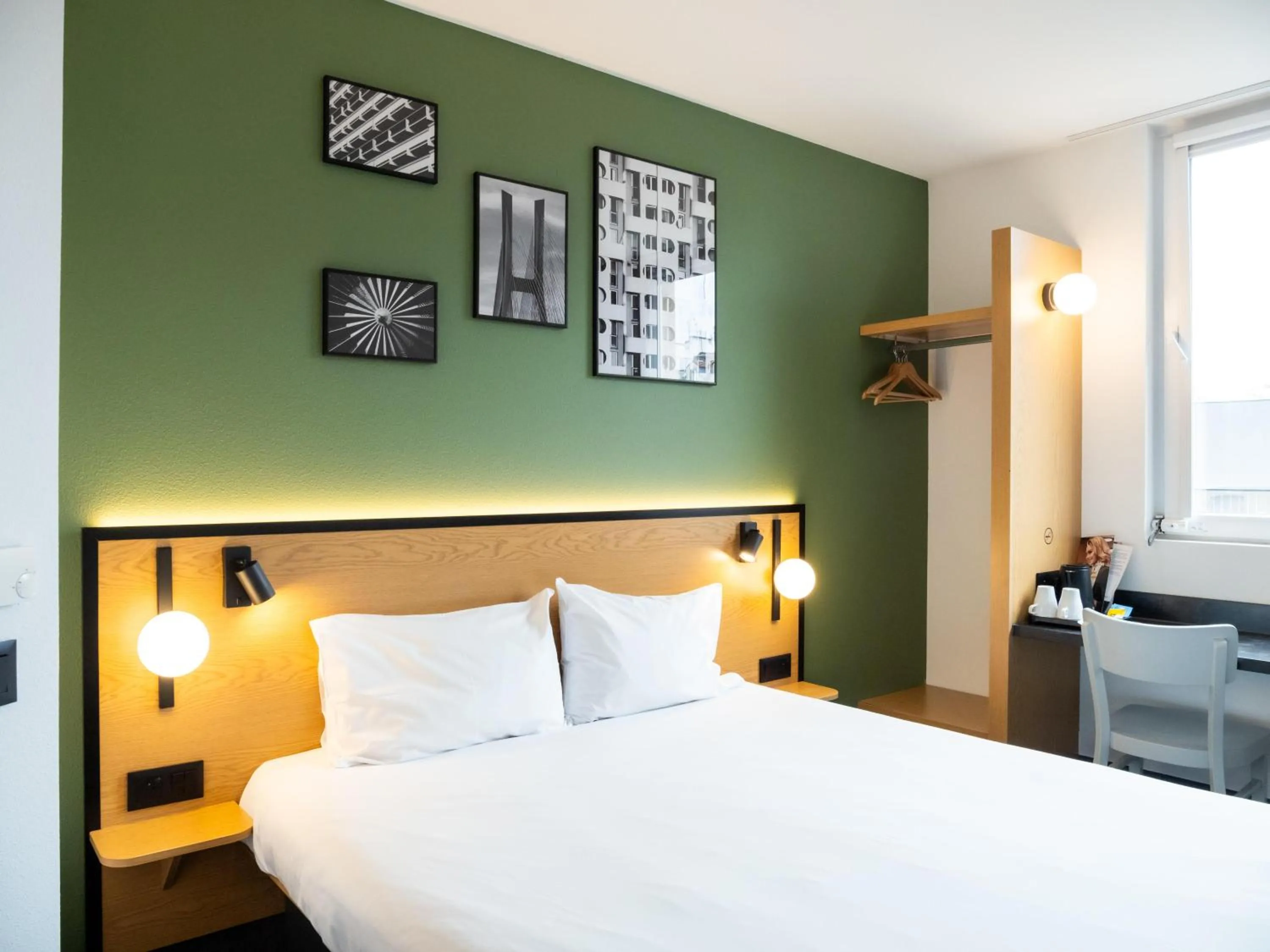 Photo of the whole room, Bed in B&B HOTEL Wrocław Centrum