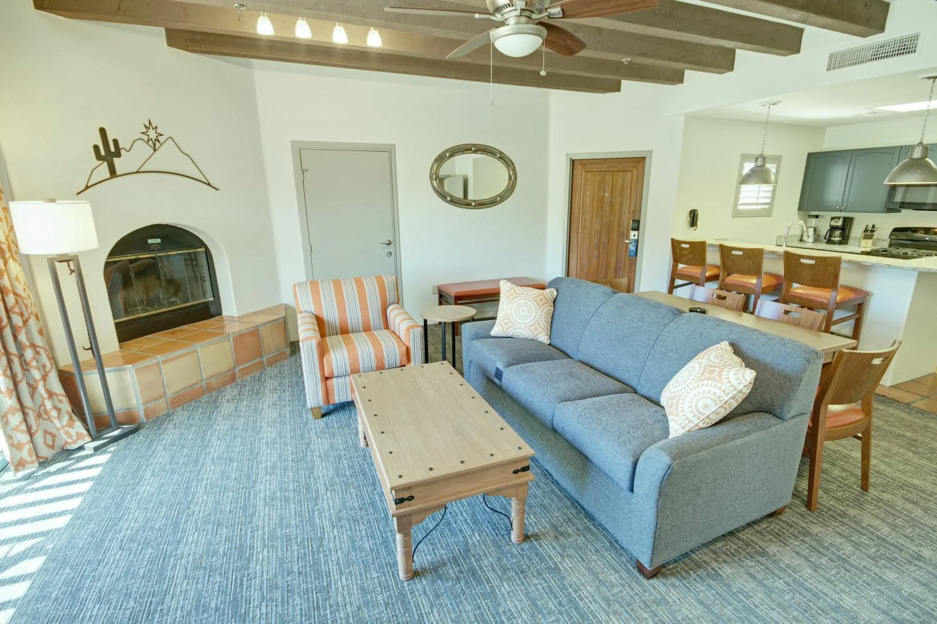 Living room in Starr Pass Golf Suites