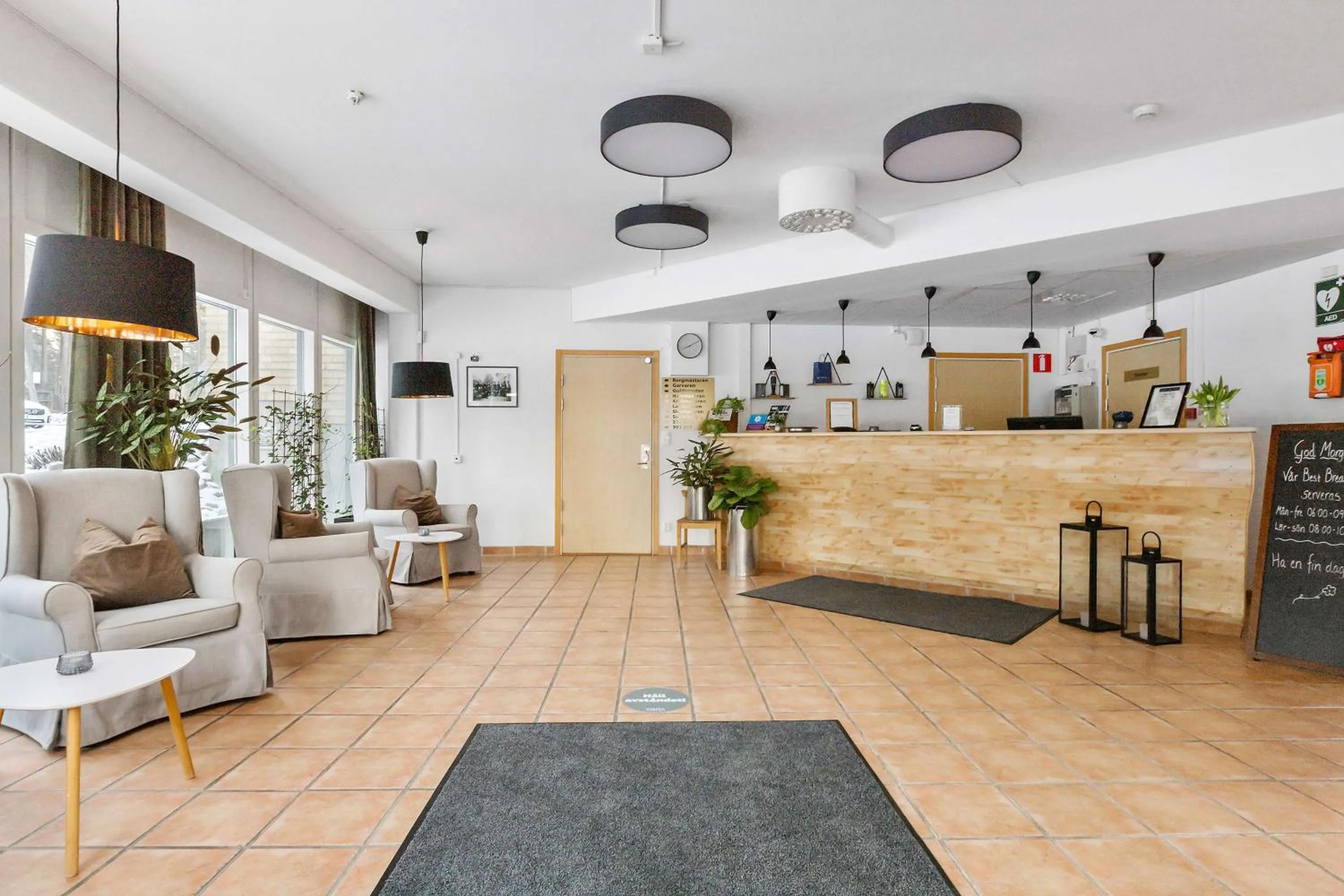 Lobby or reception in Hotel Malmkoping, BW Signature Collection