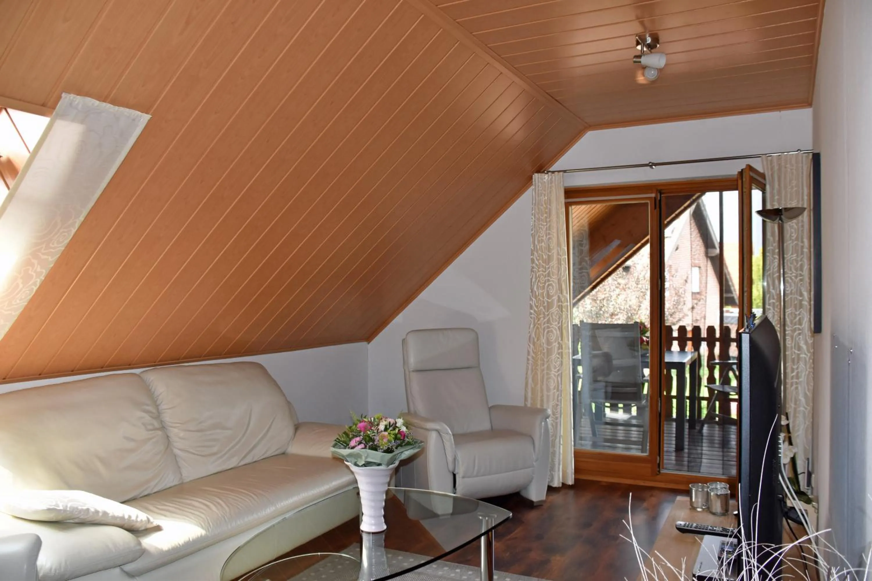 Living room in Ferienwohnung Uchte