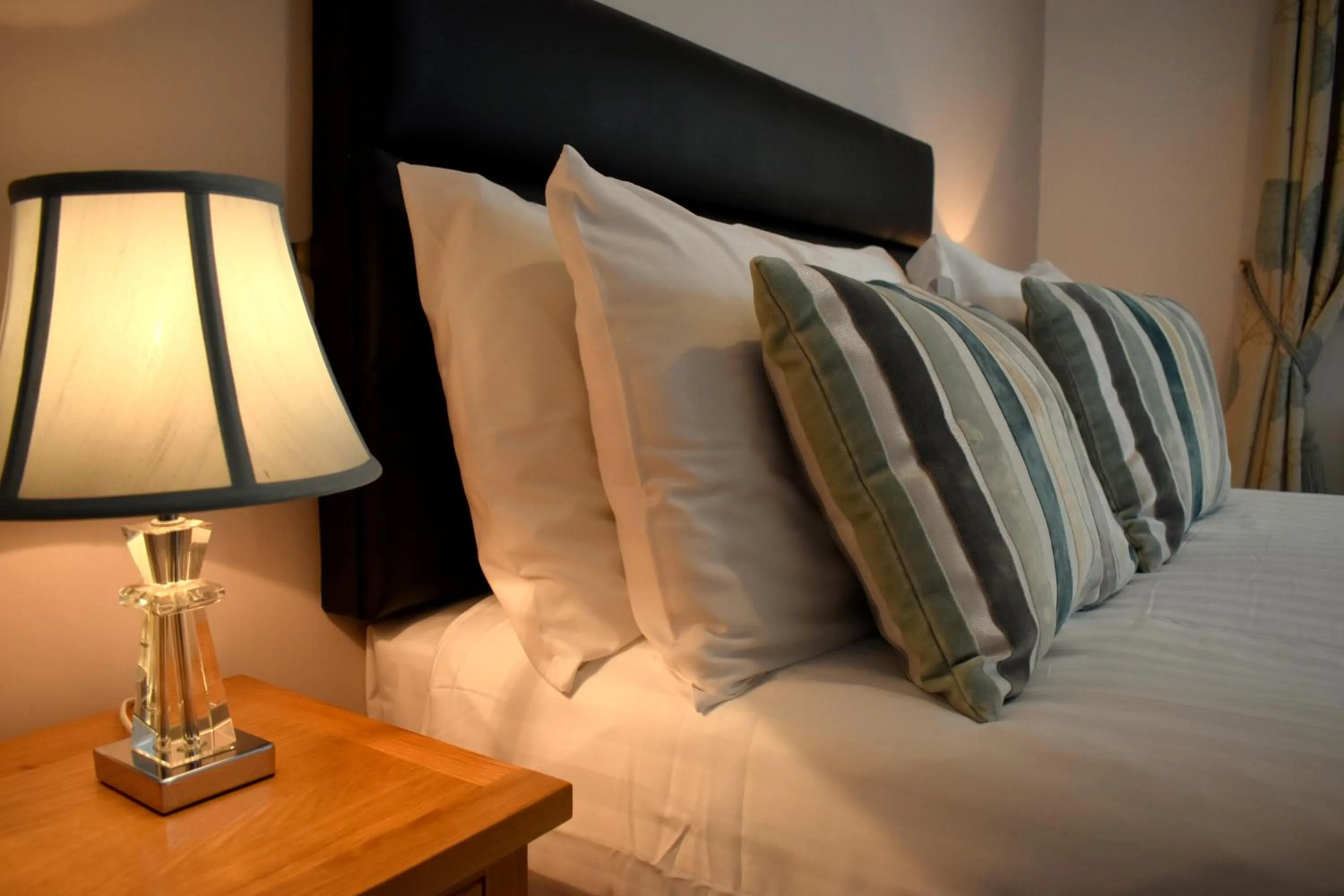 Decorative detail, Bed in The Meadows B&B