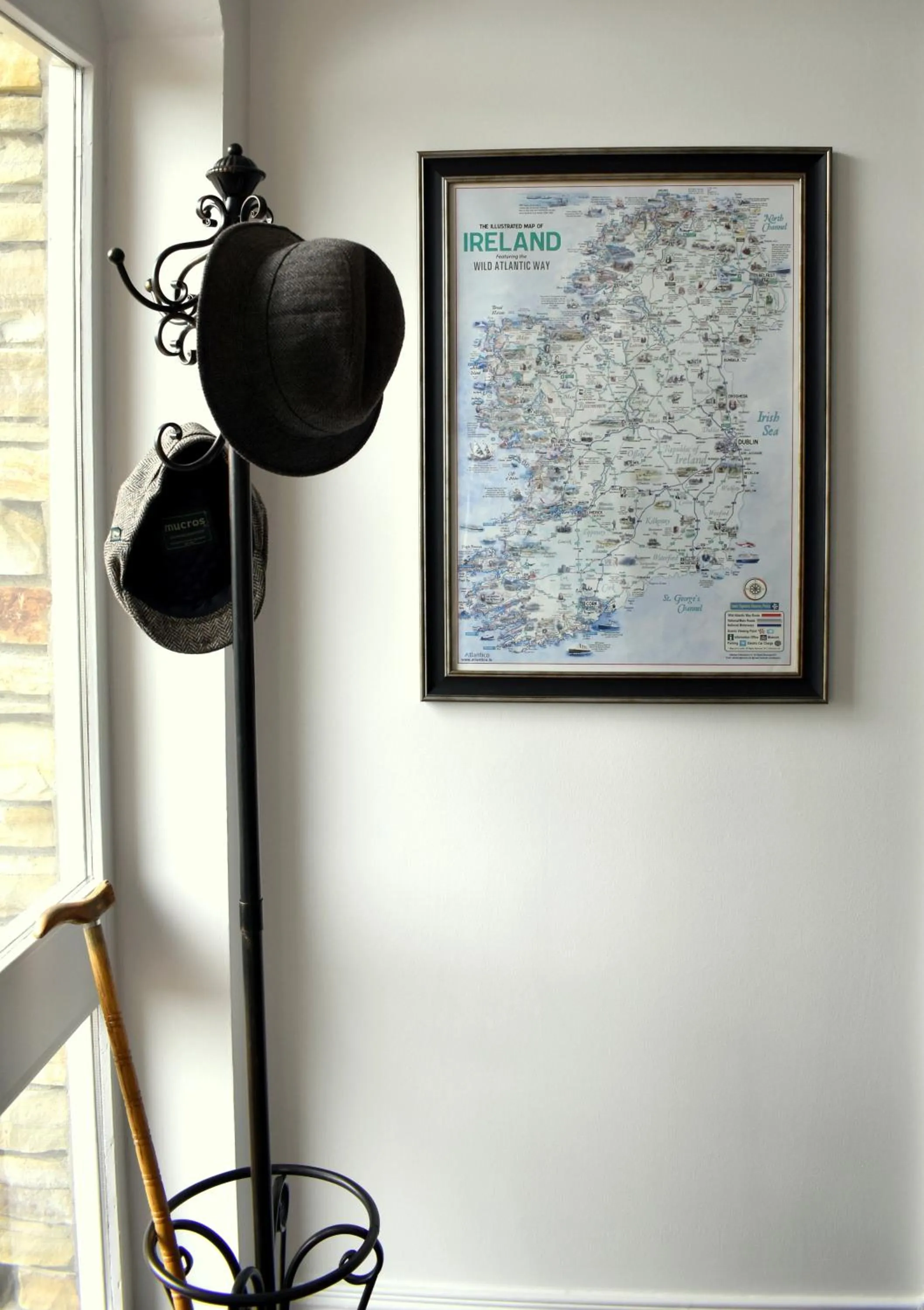 Lobby or reception in The Meadows B&B