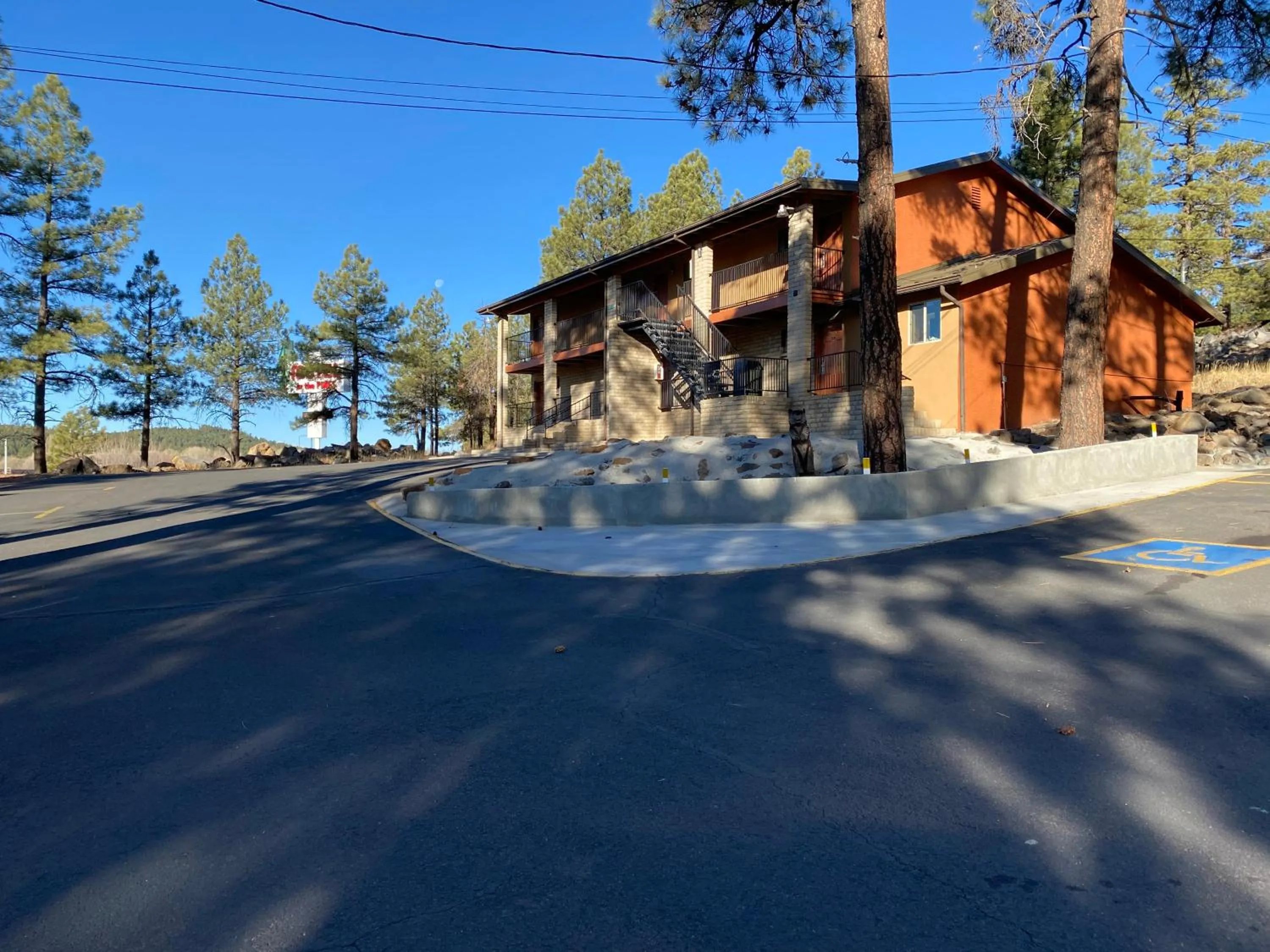 Property building in Motel In The Pines