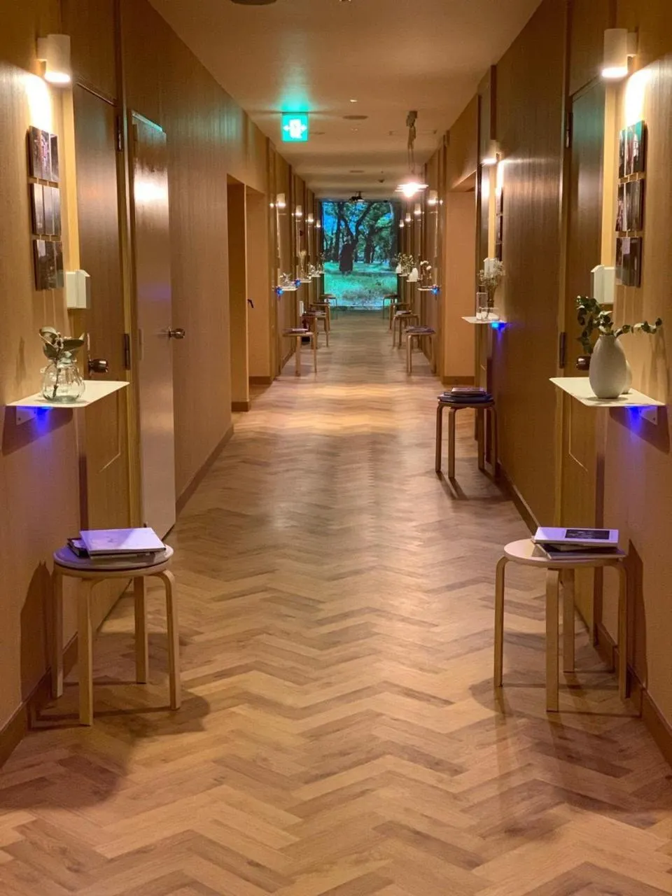 Lobby or reception in HOTEL SOLA Yame-ADULT ONLY-artificial hot spring-
