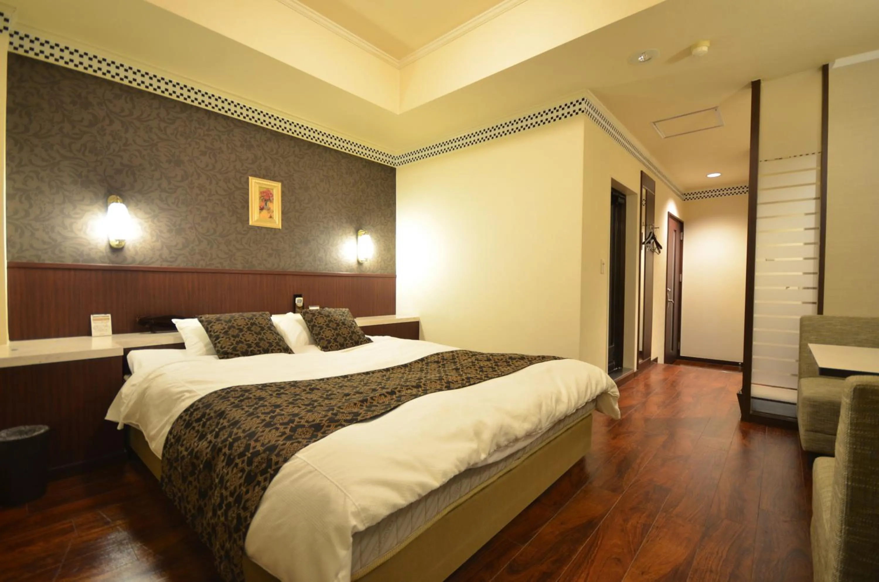Photo of the whole room, Bed in HOTEL SOLA Yame-ADULT ONLY-artificial hot spring-