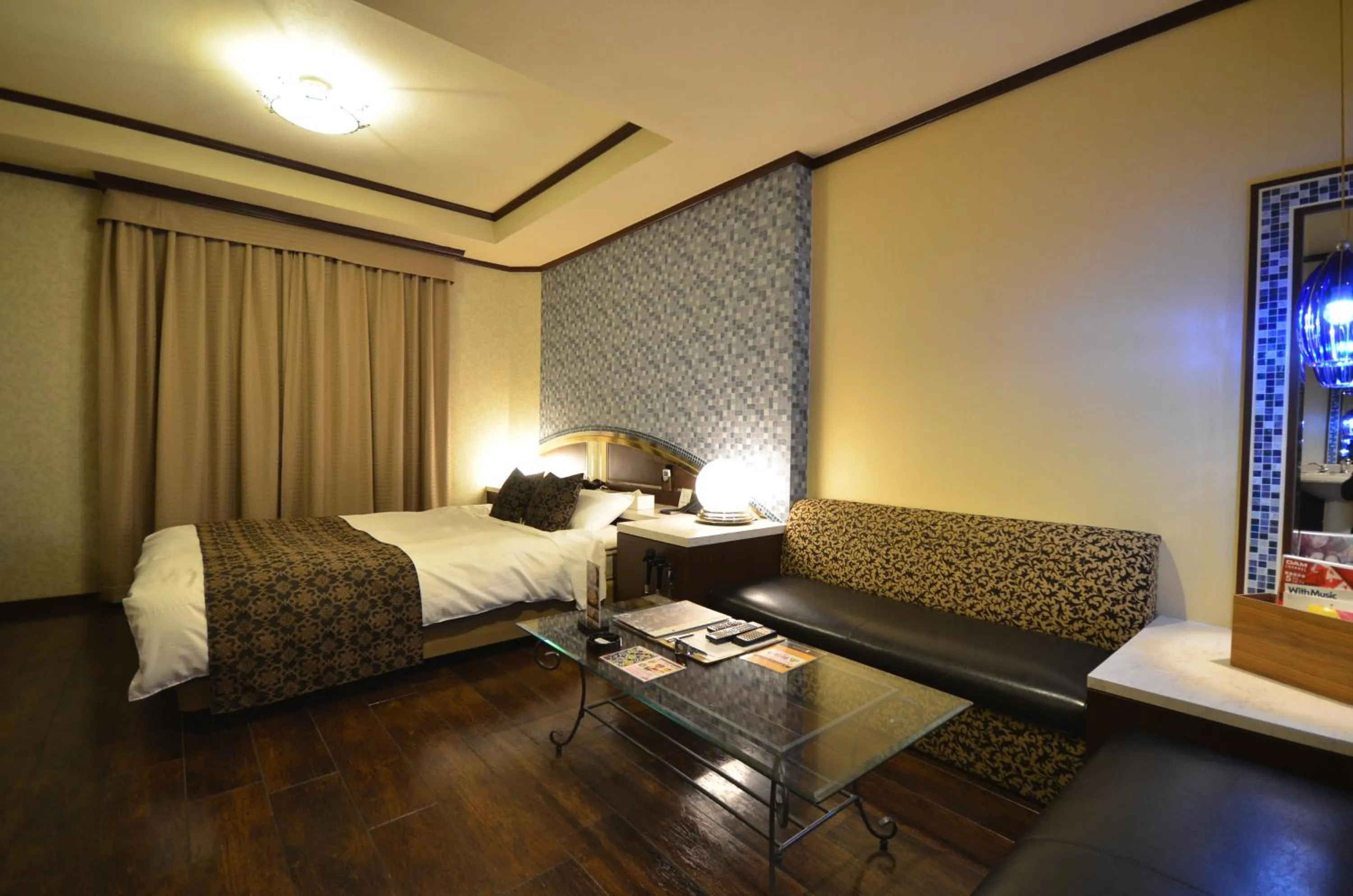 Photo of the whole room, Bed in HOTEL SOLA Yame-ADULT ONLY-artificial hot spring-