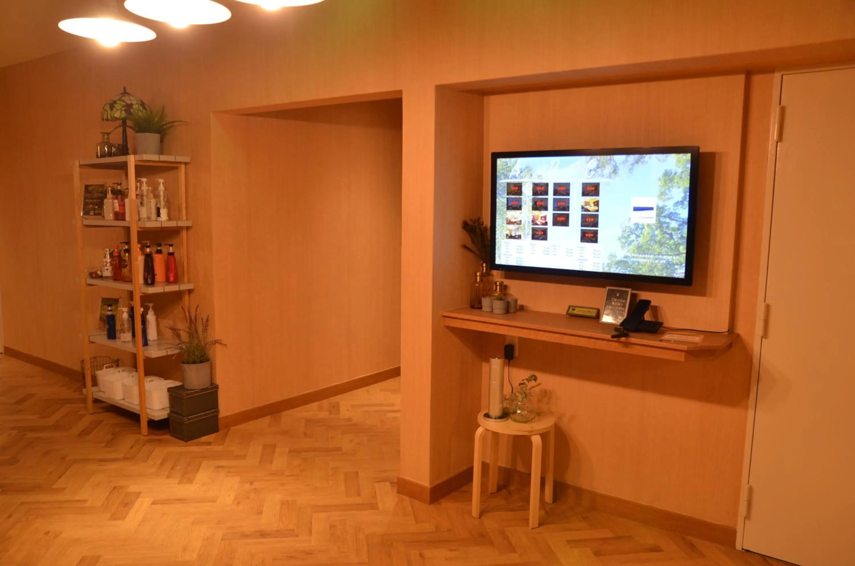 Lobby or reception in HOTEL SOLA Yame-ADULT ONLY-artificial hot spring-