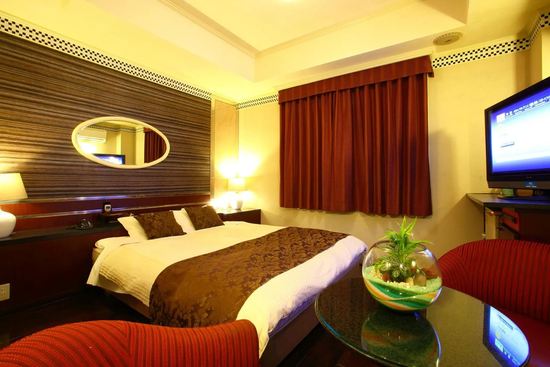 Photo of the whole room, Bed in HOTEL SOLA Yame-ADULT ONLY-artificial hot spring-