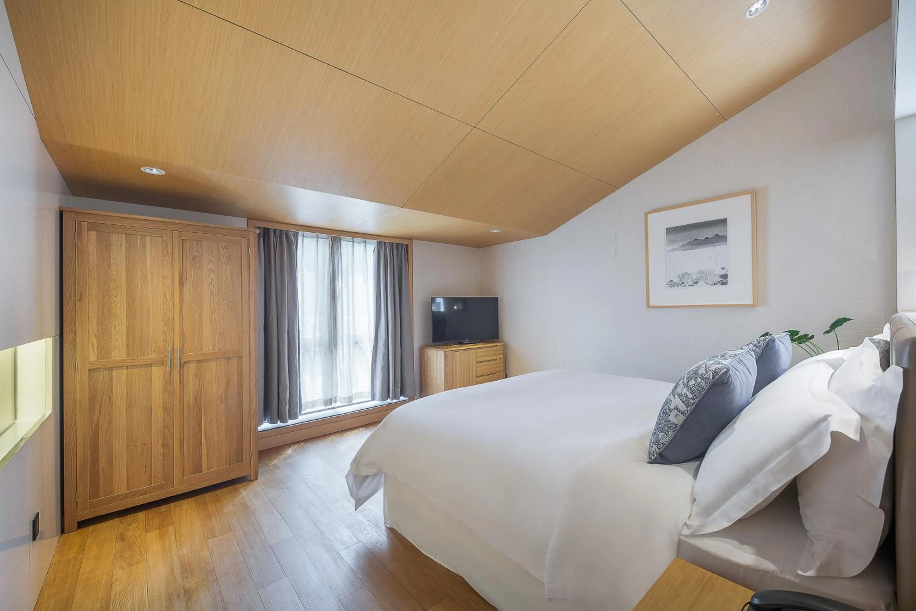 Photo of the whole room, Bed in Hefu Hotel