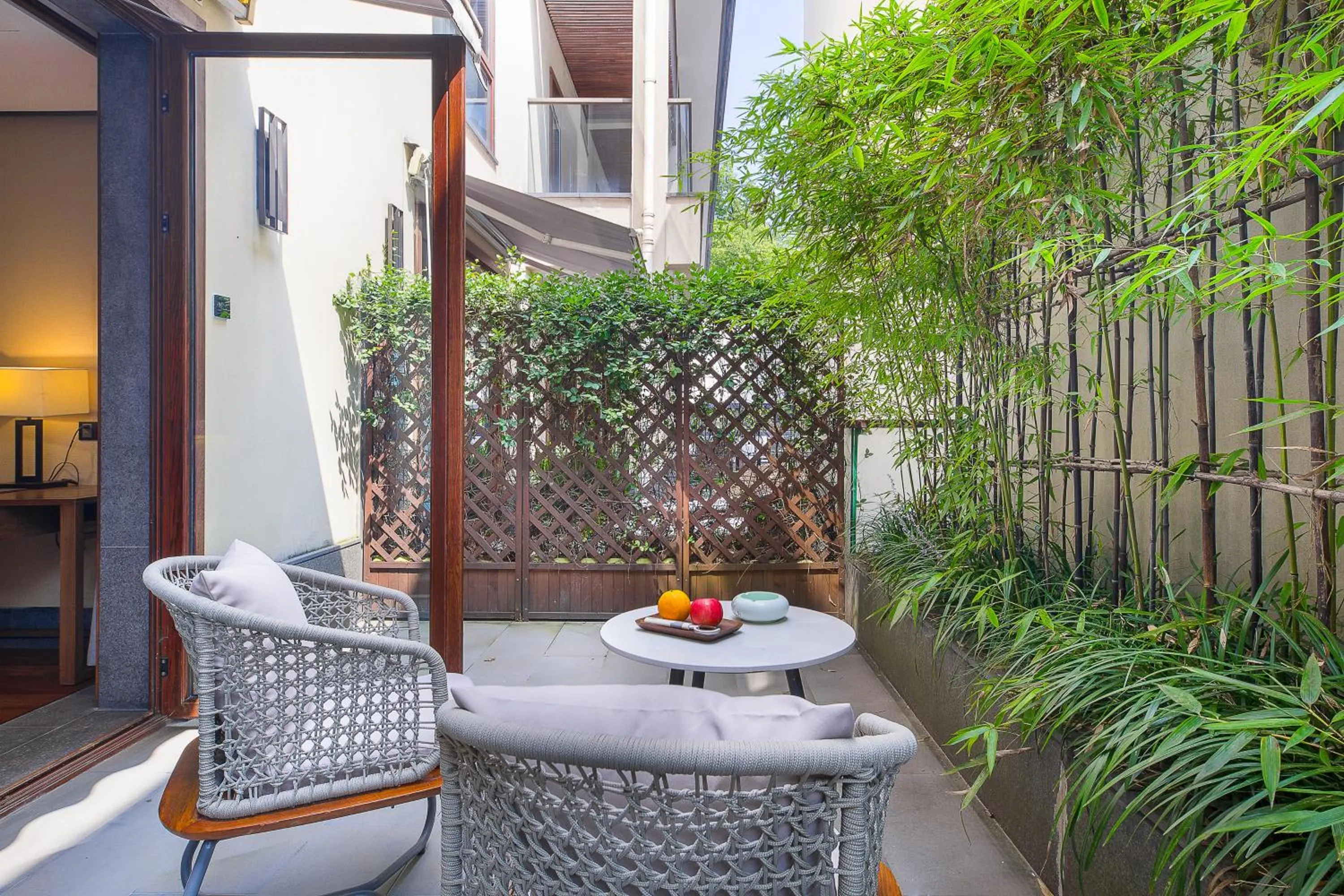 Balcony/Terrace in Hefu Hotel