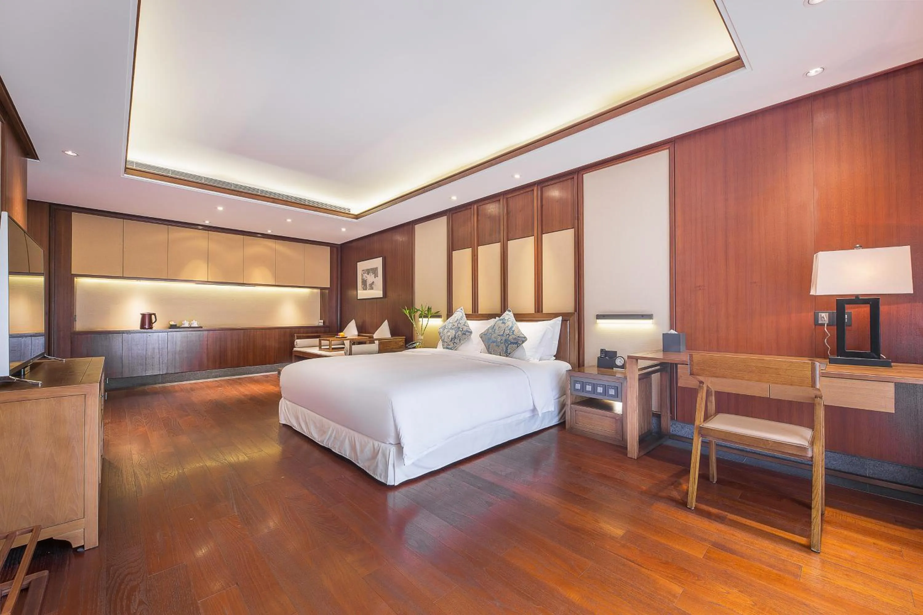 Photo of the whole room, Bed in Hefu Hotel