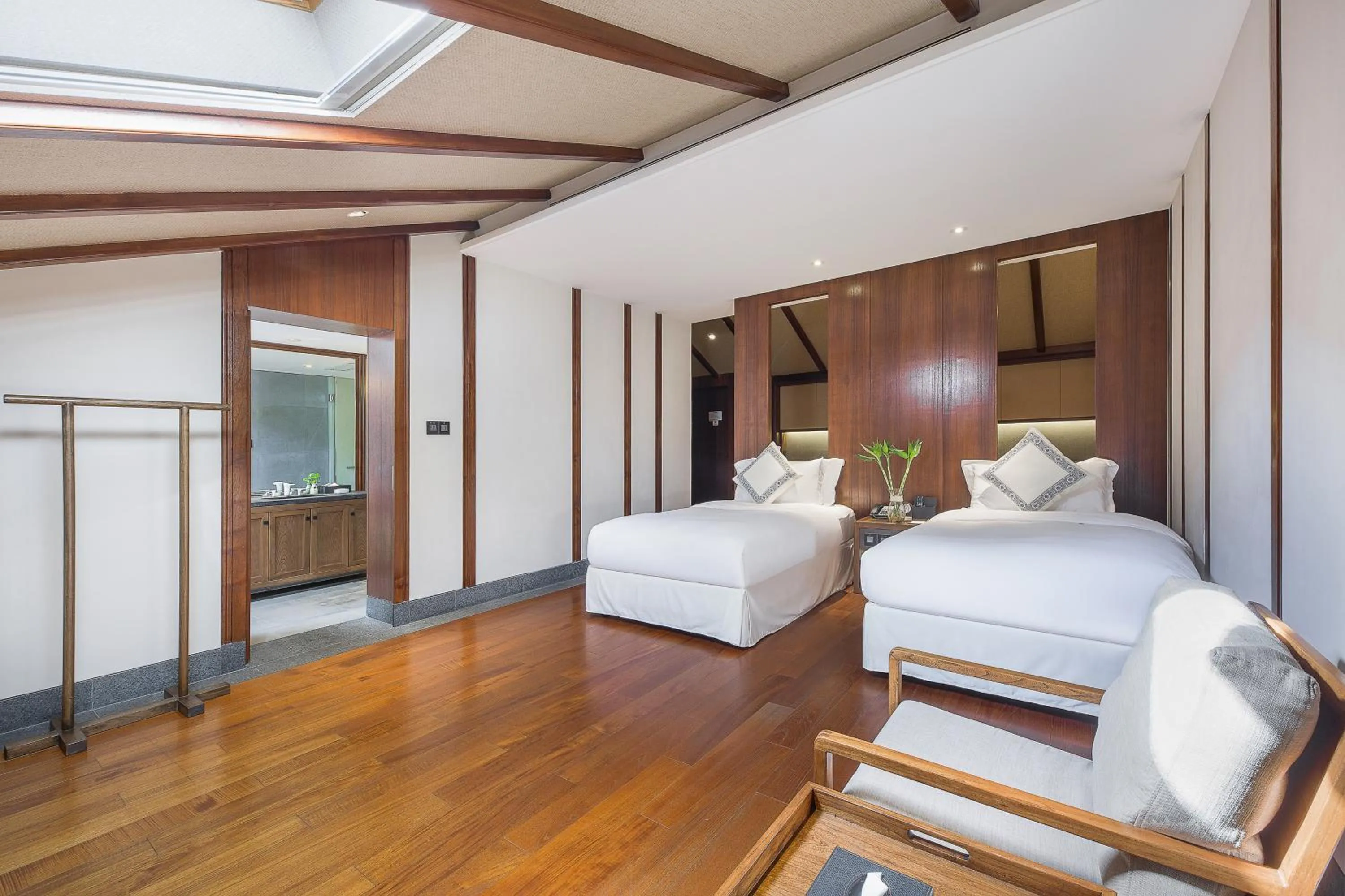 Photo of the whole room, Bed in Hefu Hotel