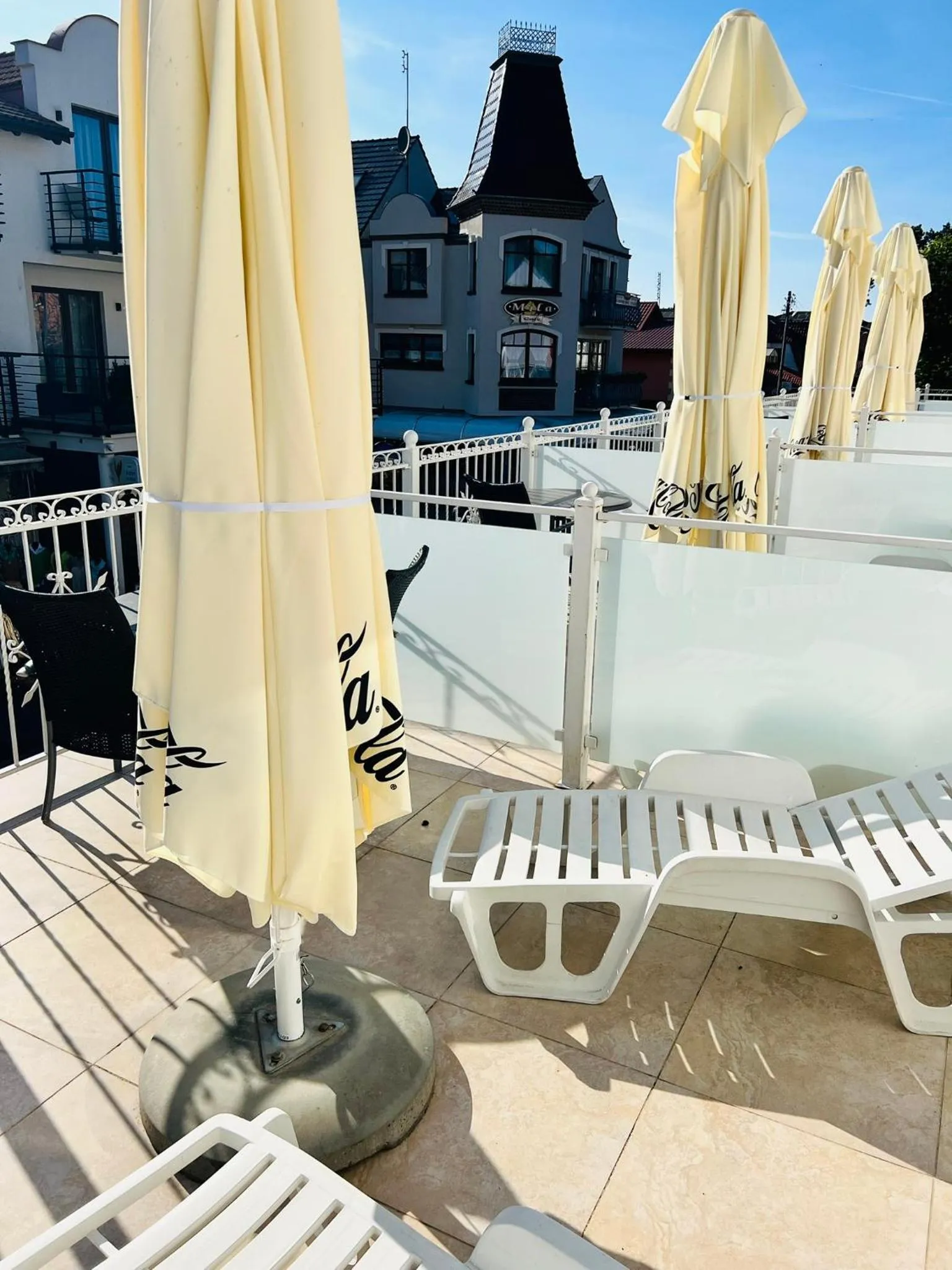 Balcony/Terrace in Pensjonat Kotwica