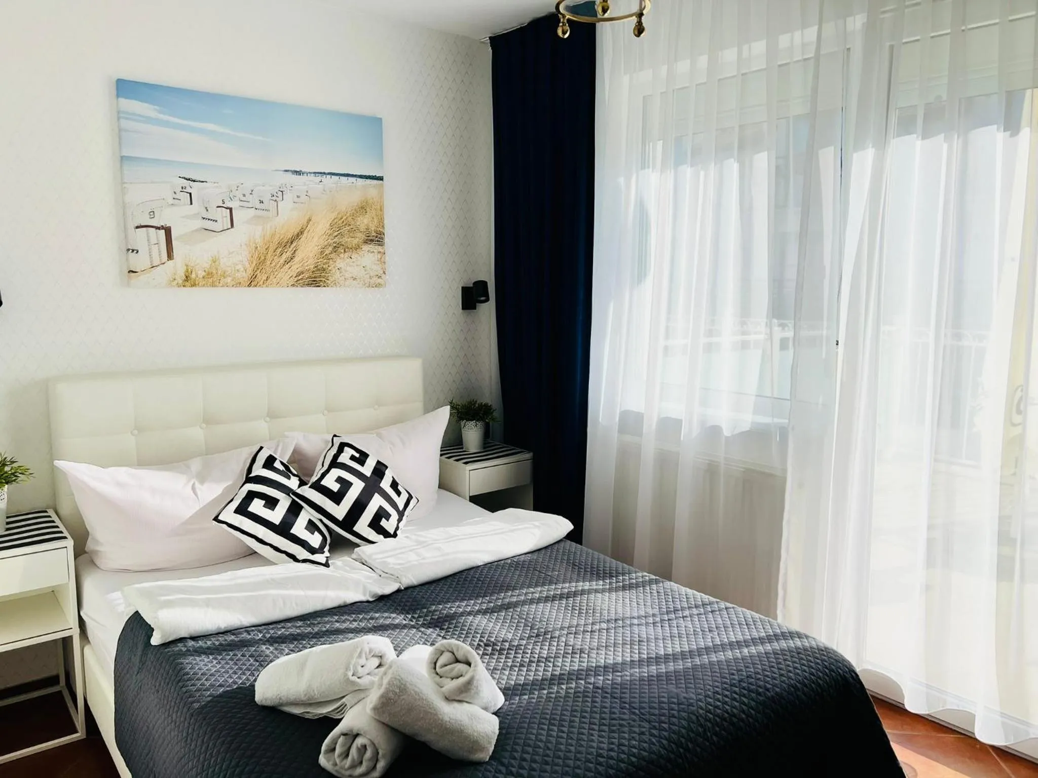 Bed in Pensjonat Kotwica