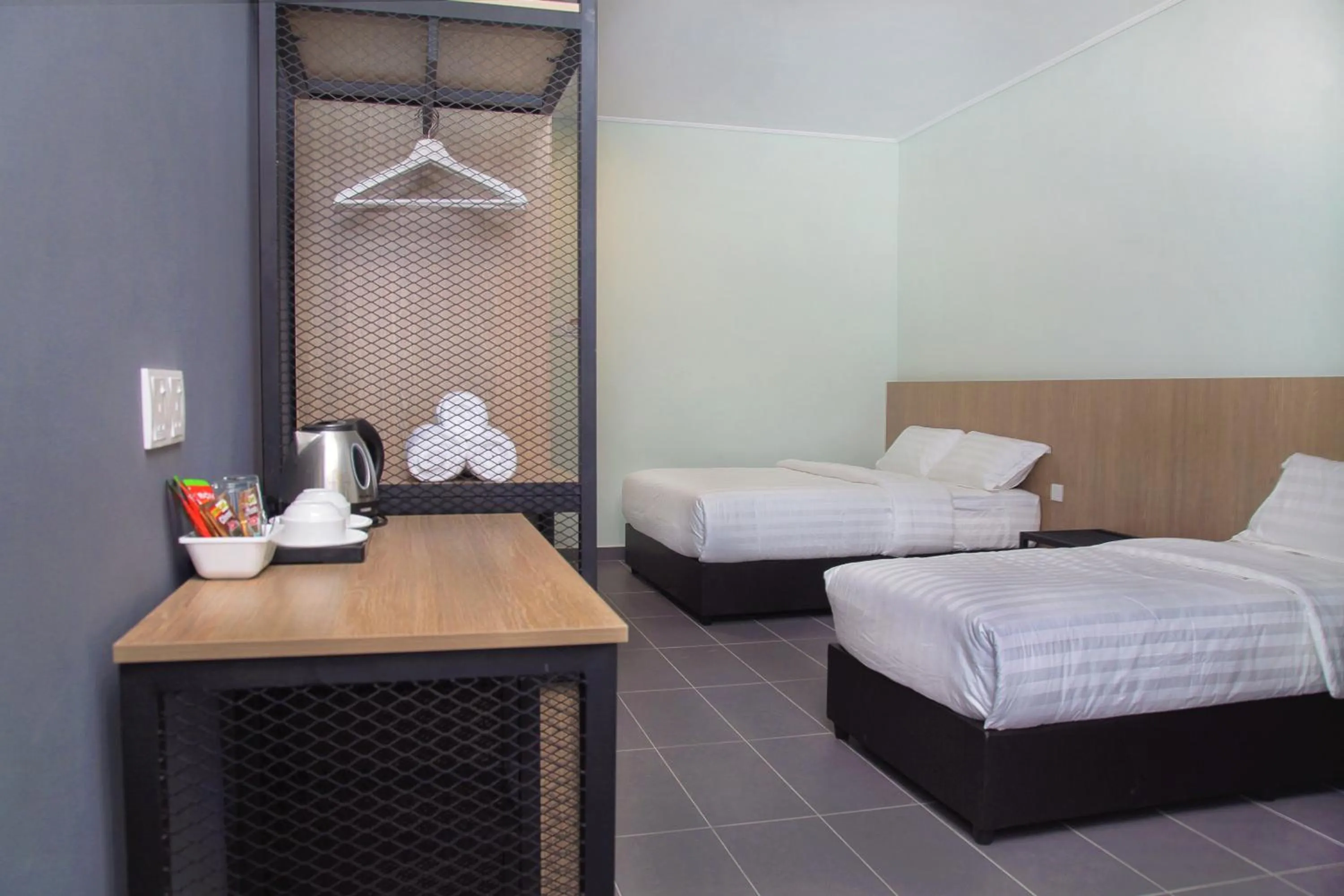 Bed in Hotel ali Imran