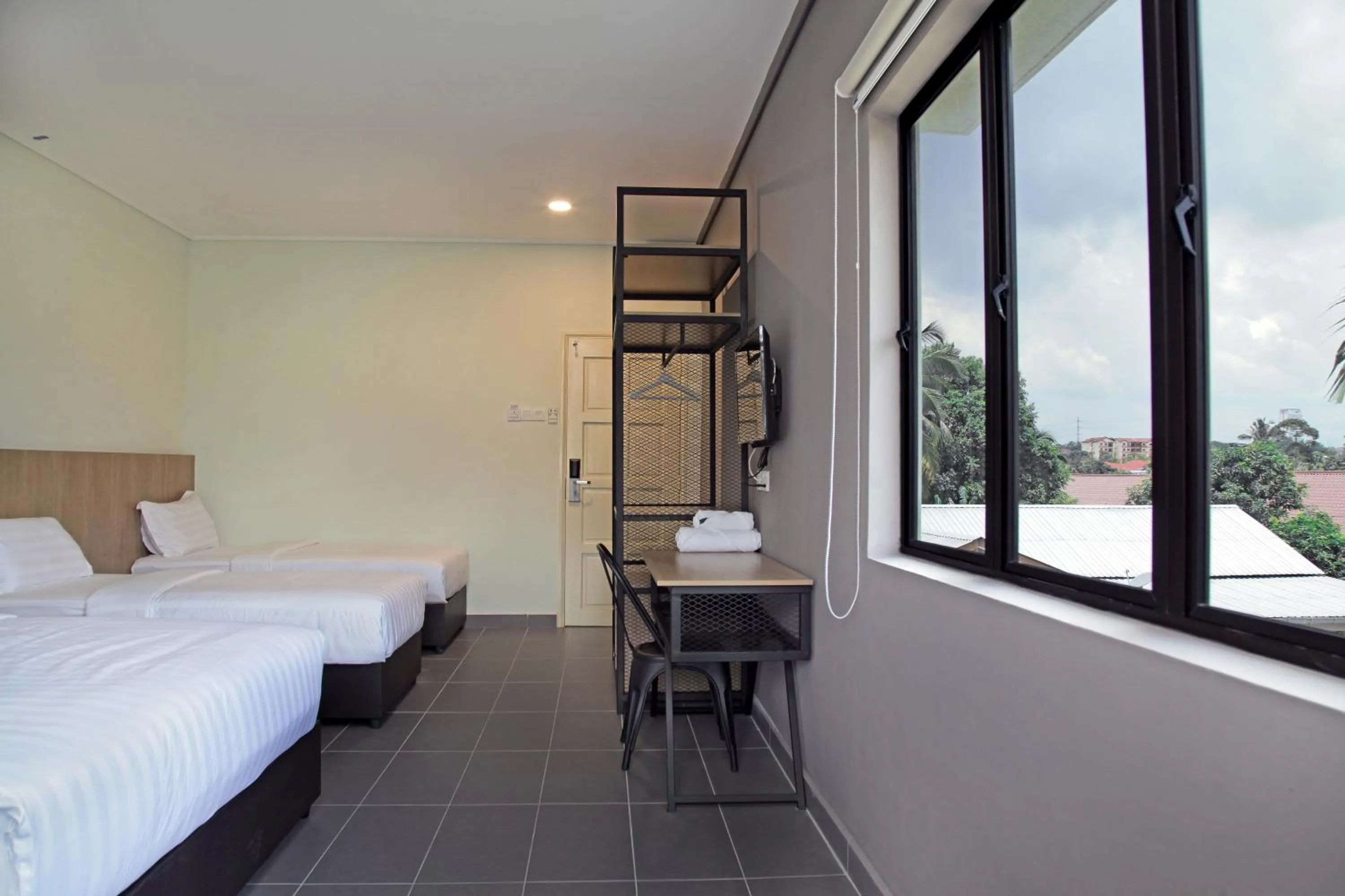 Bed in Hotel ali Imran